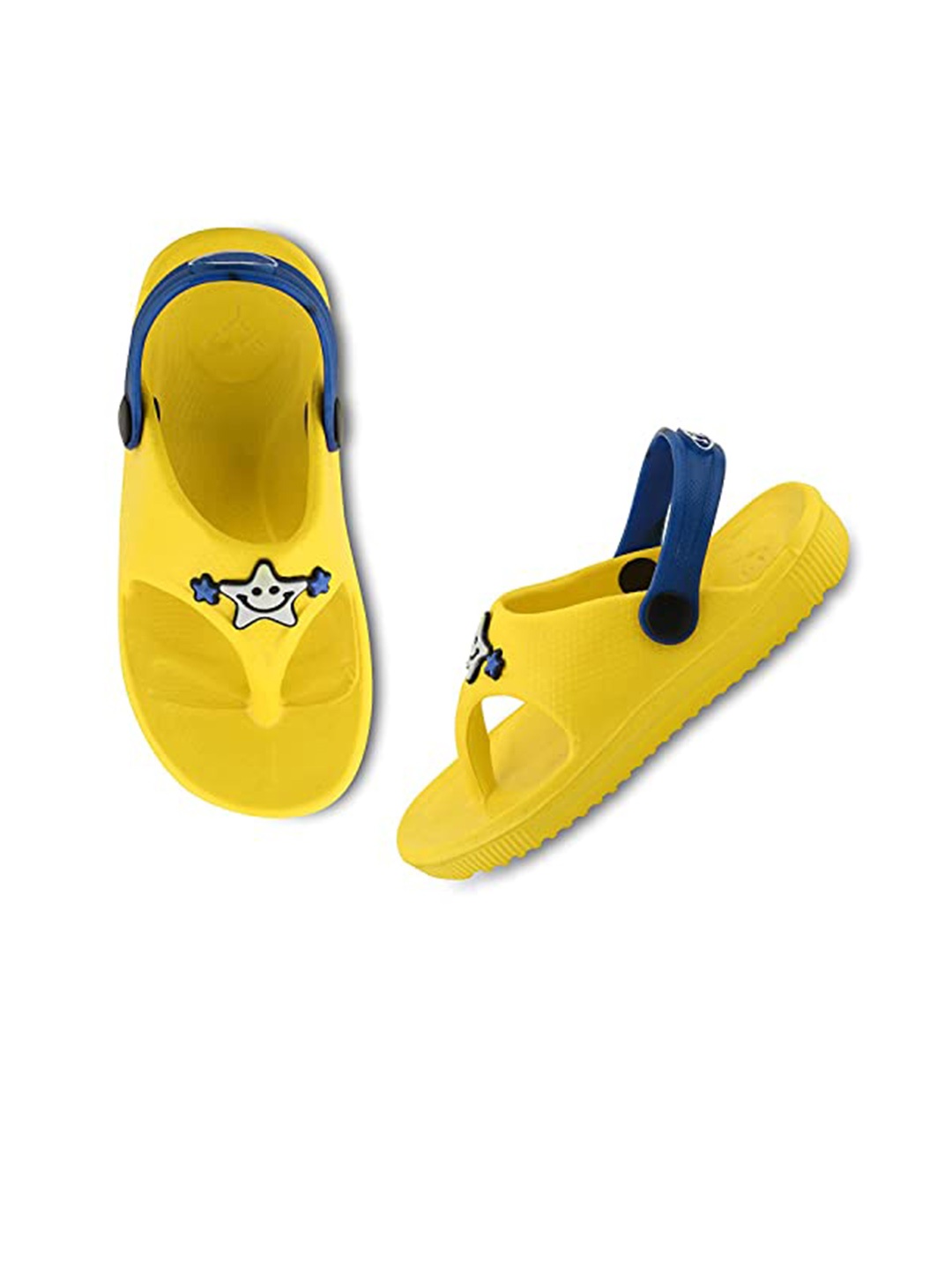 

Smartots Kids Star Thong Flip-Flops, Yellow