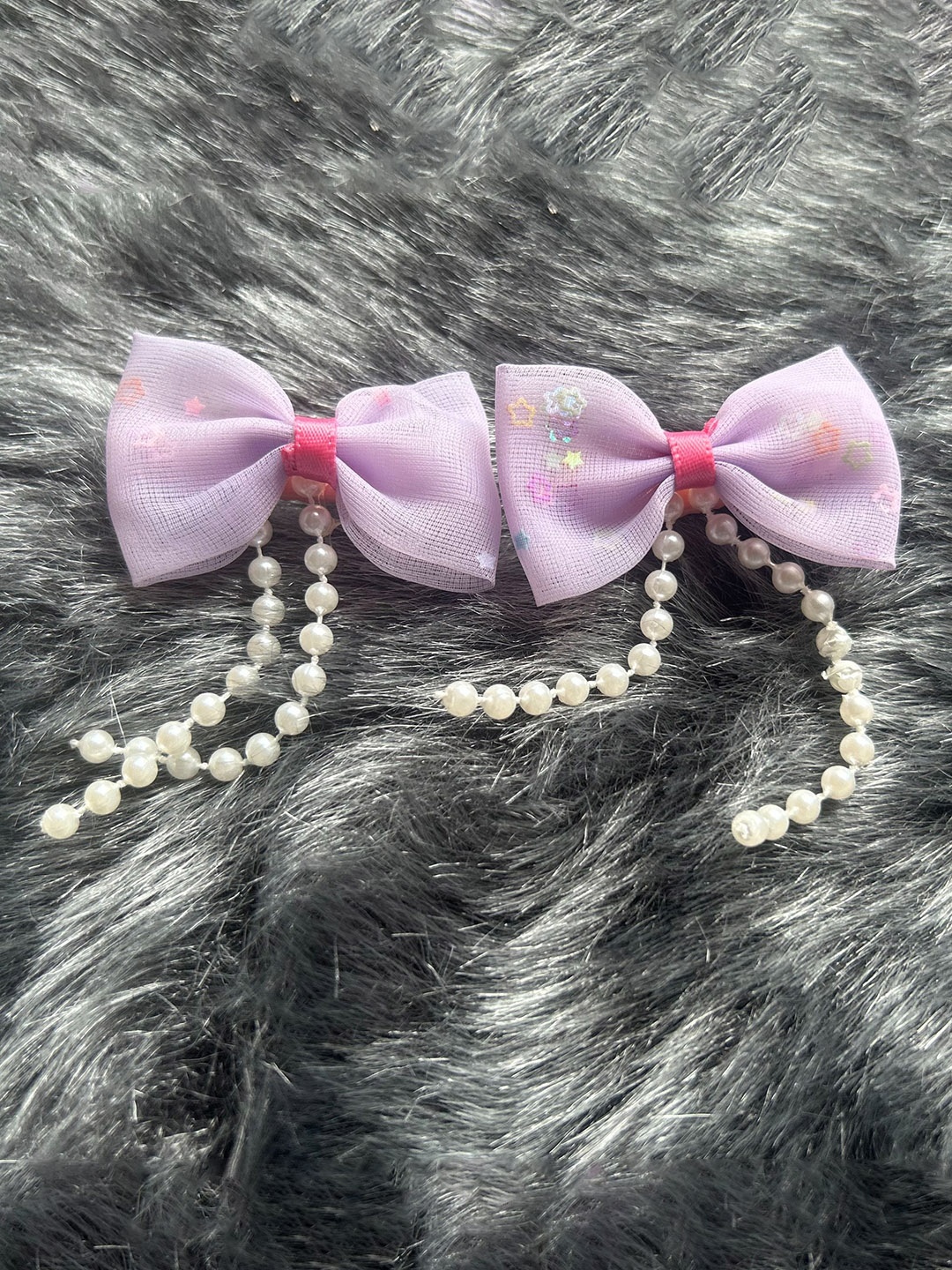 

LYTIX Girls Set of 2 Assorted Bow-Shaped Alligator Hair Clip