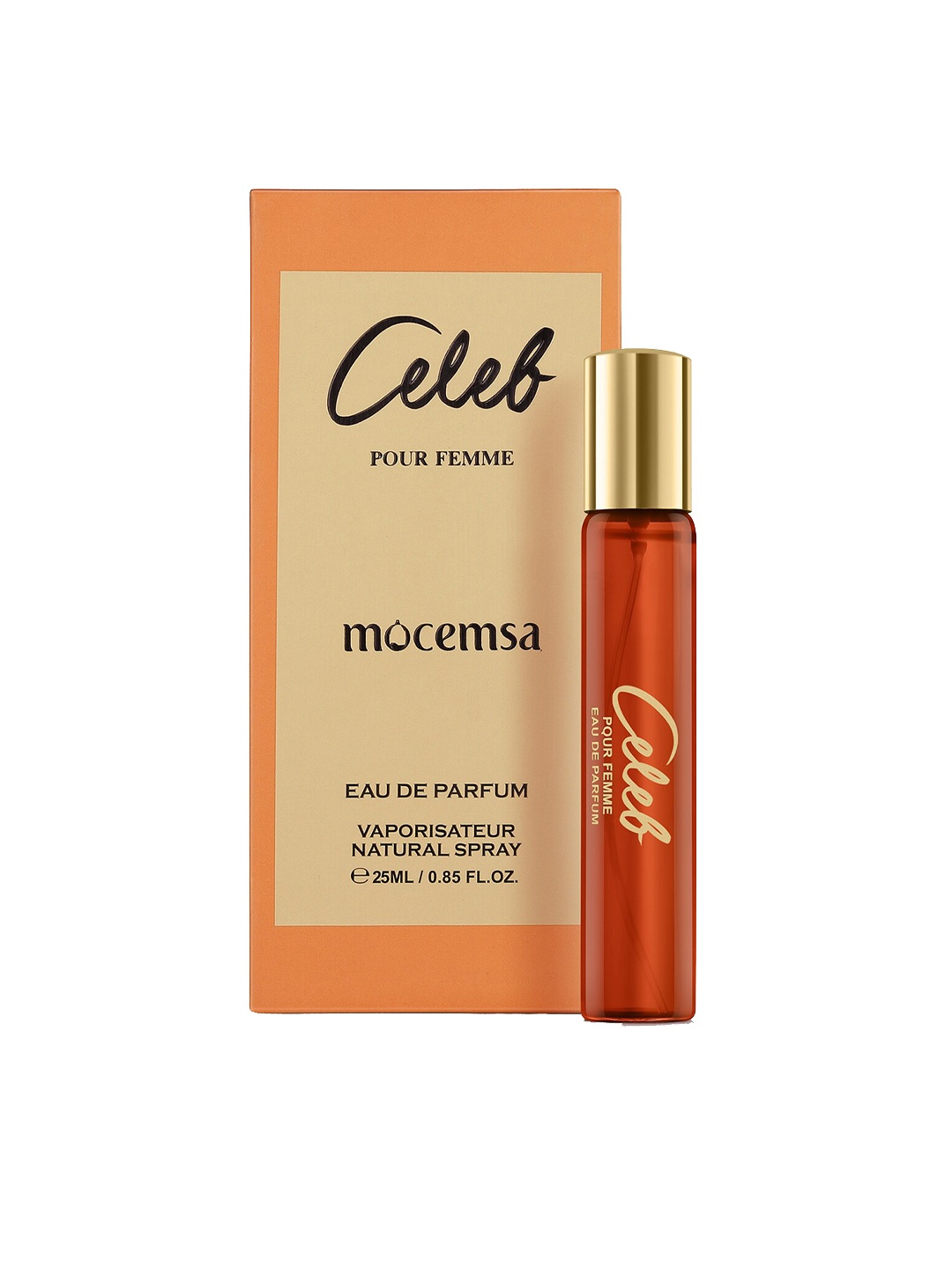 

MOCEMSA Women Celeb Long Lasting Luxury Eau De Parfum - 25 ml, Orange