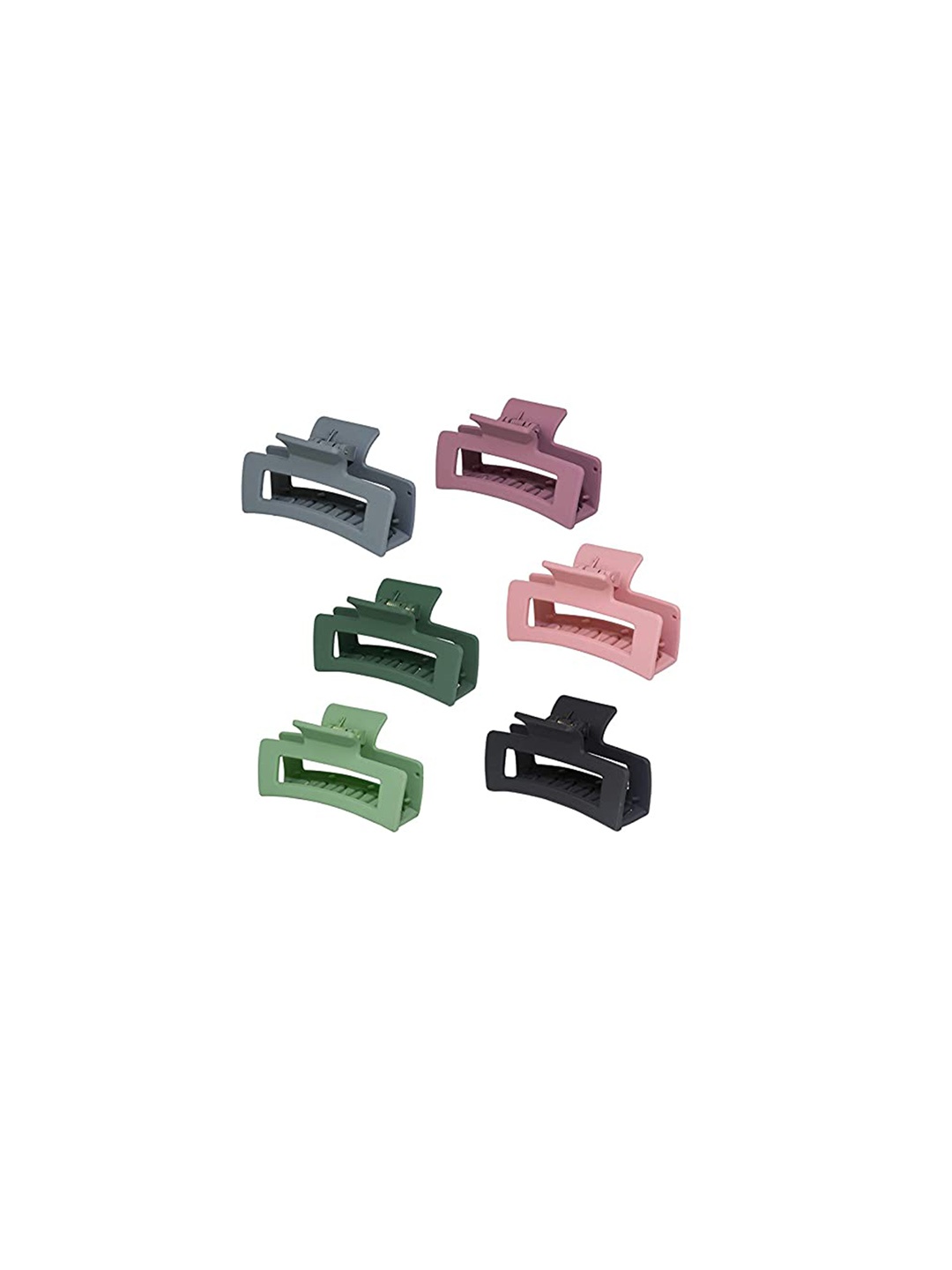 

CHRONEX Set of 6 Claw Clip, Green