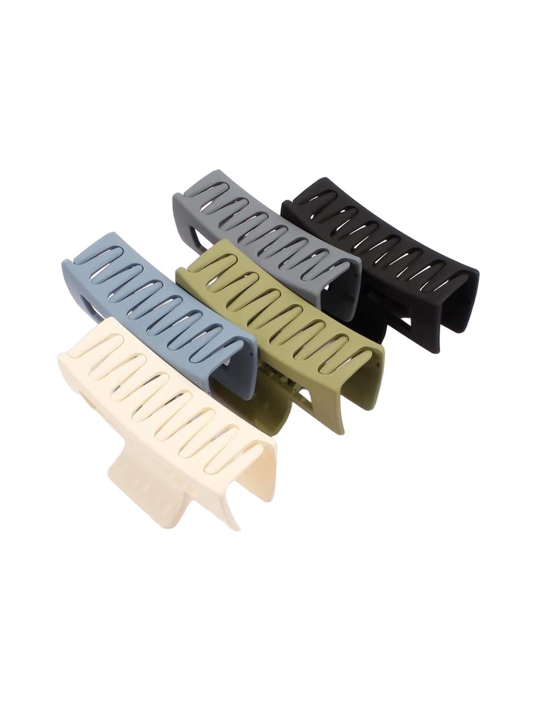 

CHRONEX Set of 5 Claw Clip, Cream