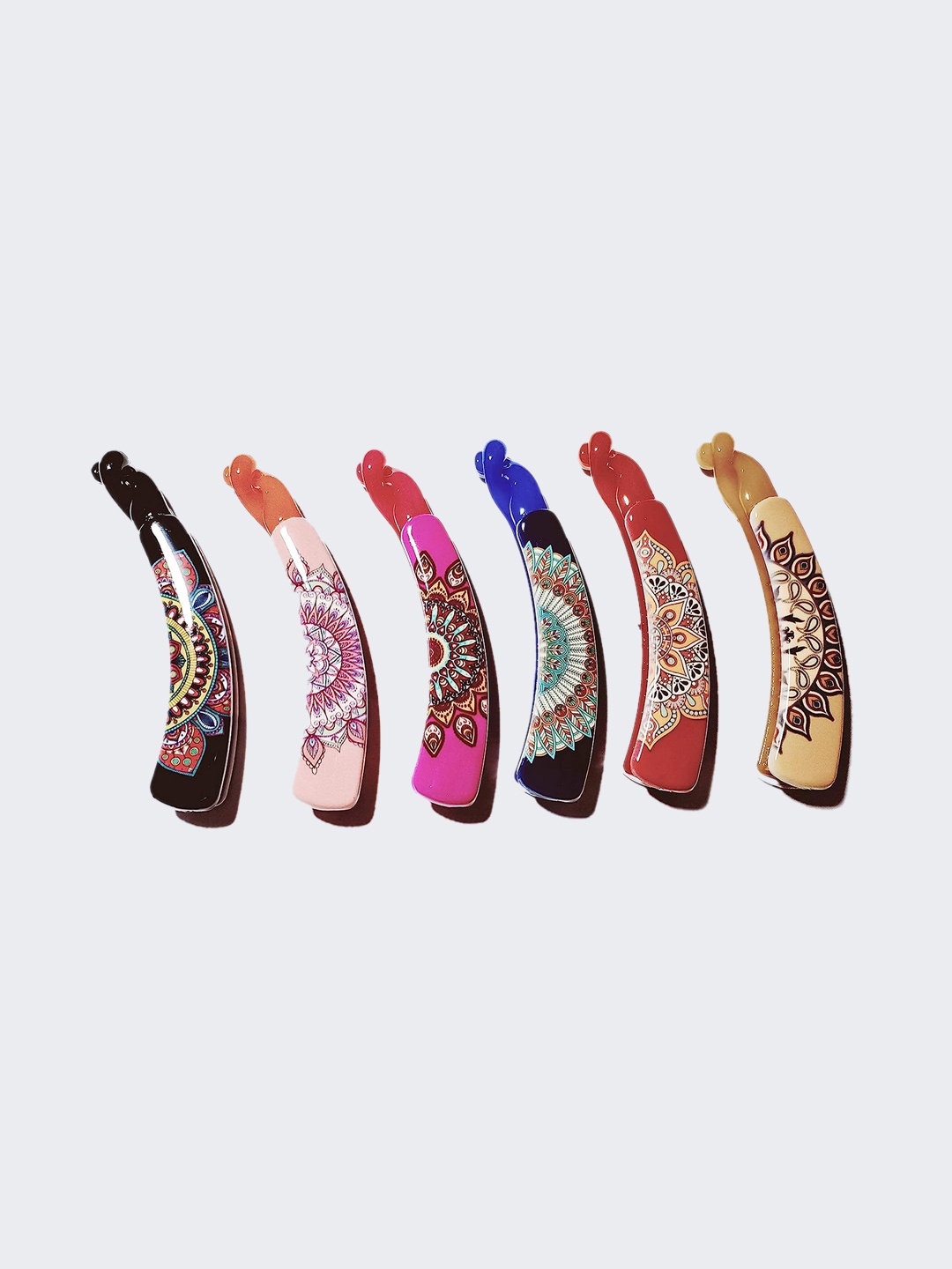 

CHRONEX Set of 6 Banana Clip, Black