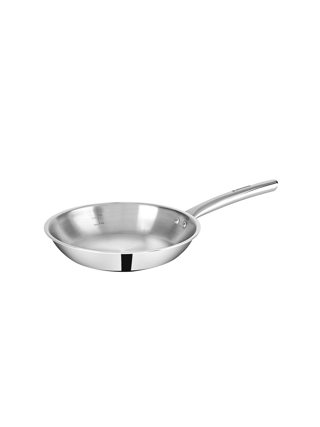 

BERGNER Tripro TriPly Stainless Steel Frypan with Induction Bottom 1.5L, Silver