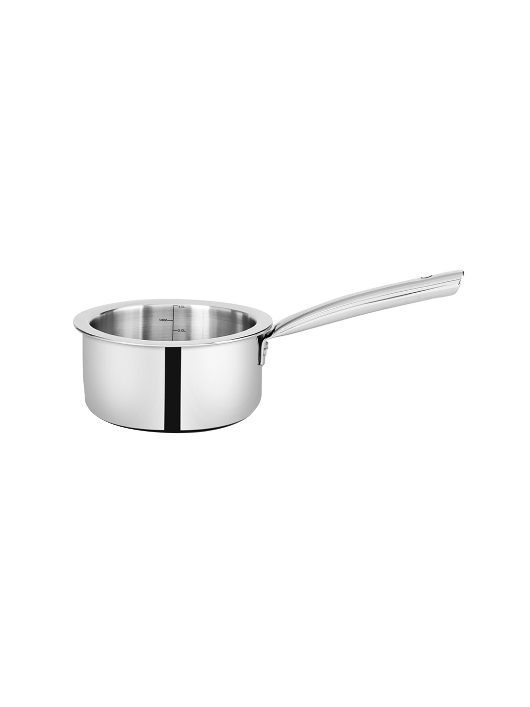 

Bergner Tripro TriPly 18 cm (2.2 Litres) Induction Base Saucepan with Stainless Steel Lid, Silver