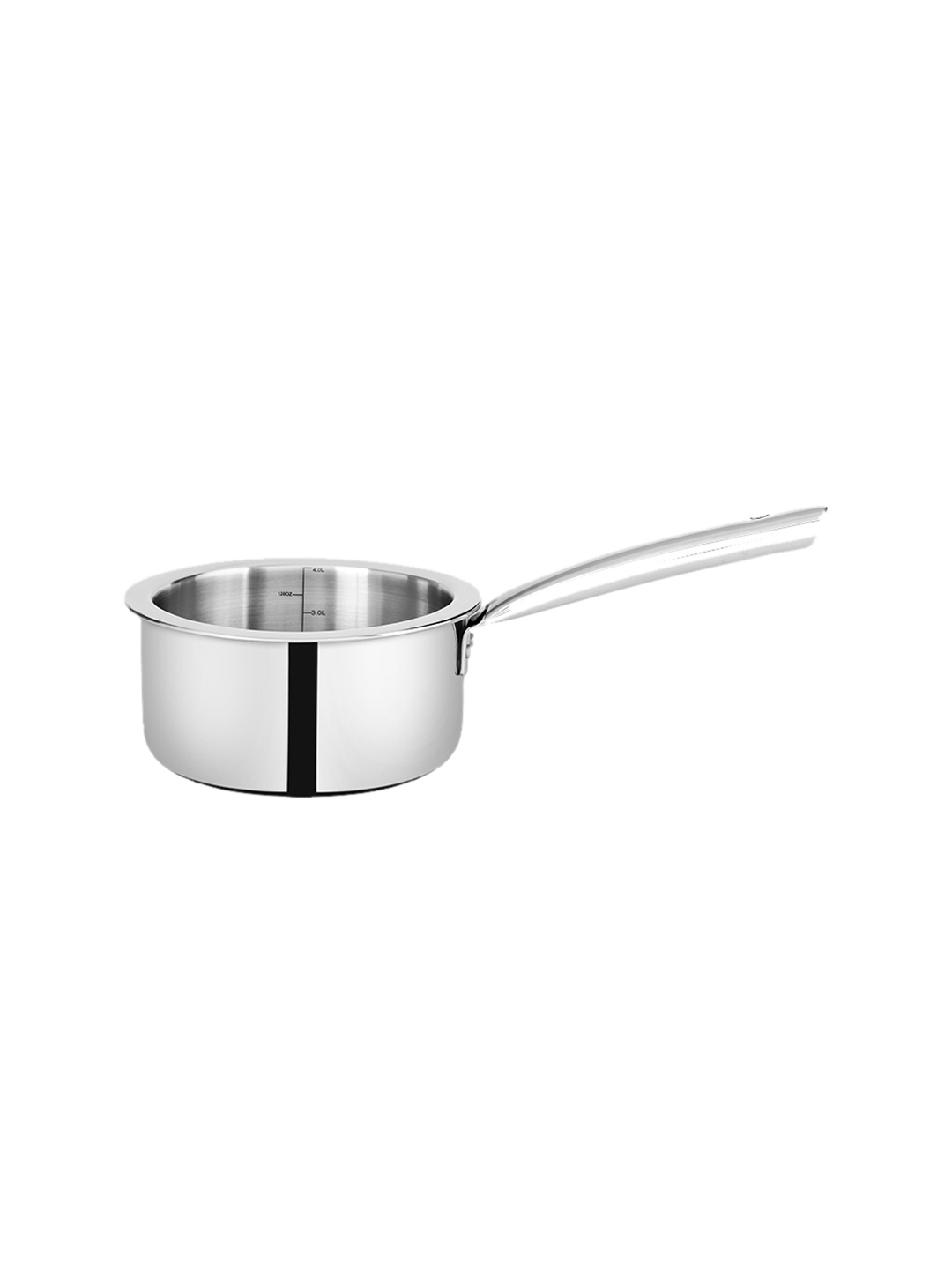 

BERGNER Tripro TriPly Saucepan with Stainless Steel Lid(1.2 Litres), Silver