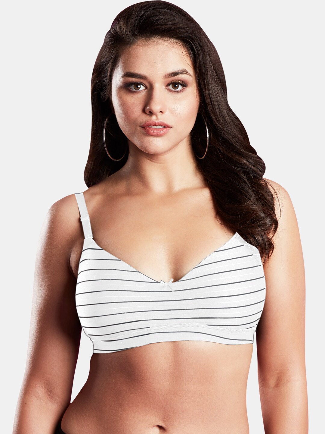 

Dazzle Medium Coverage Lightly Padded T-Shirt Bra, White