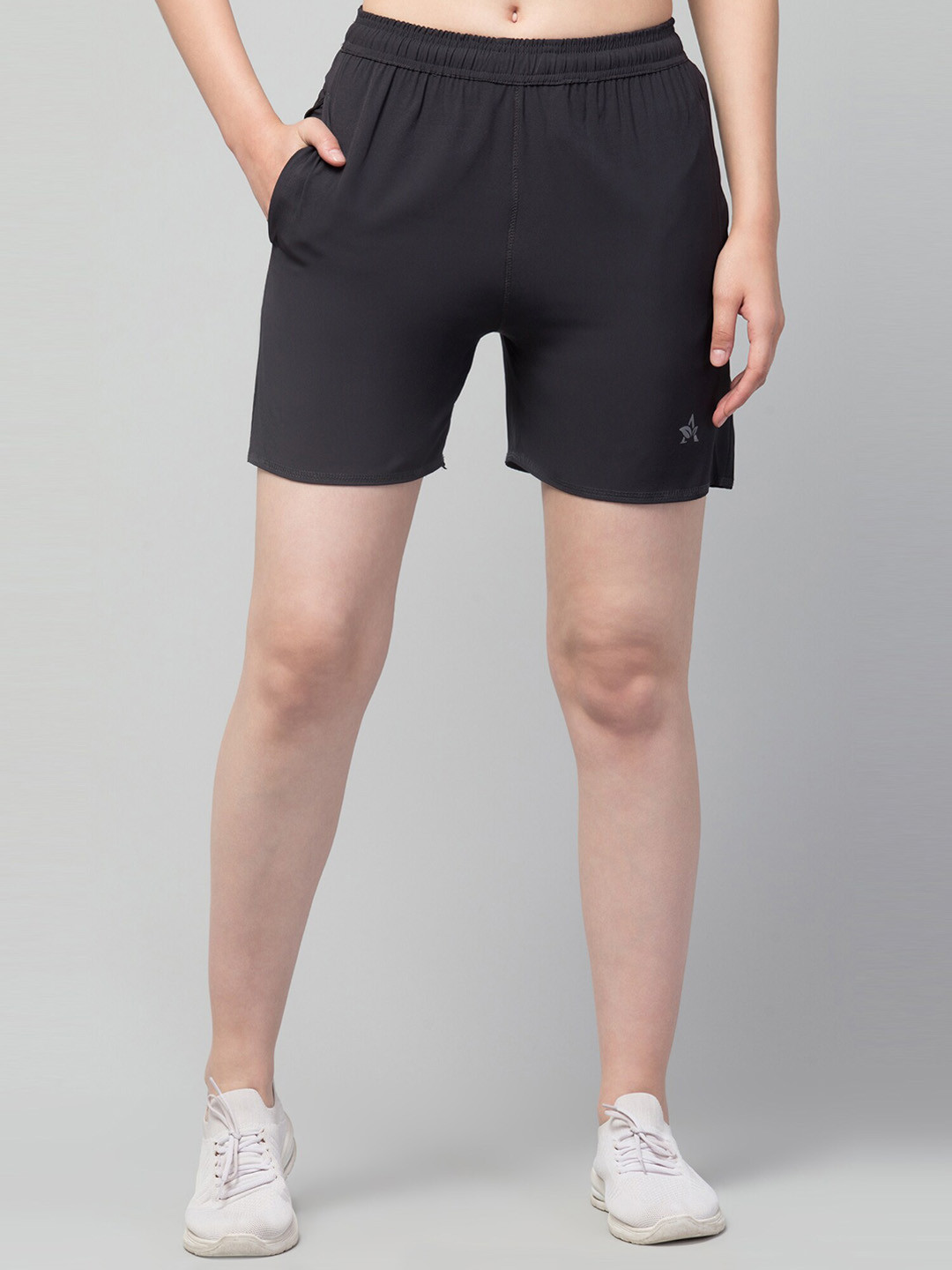 

Lebami Women e-Dry Technology Outdoor Sports Shorts, Grey