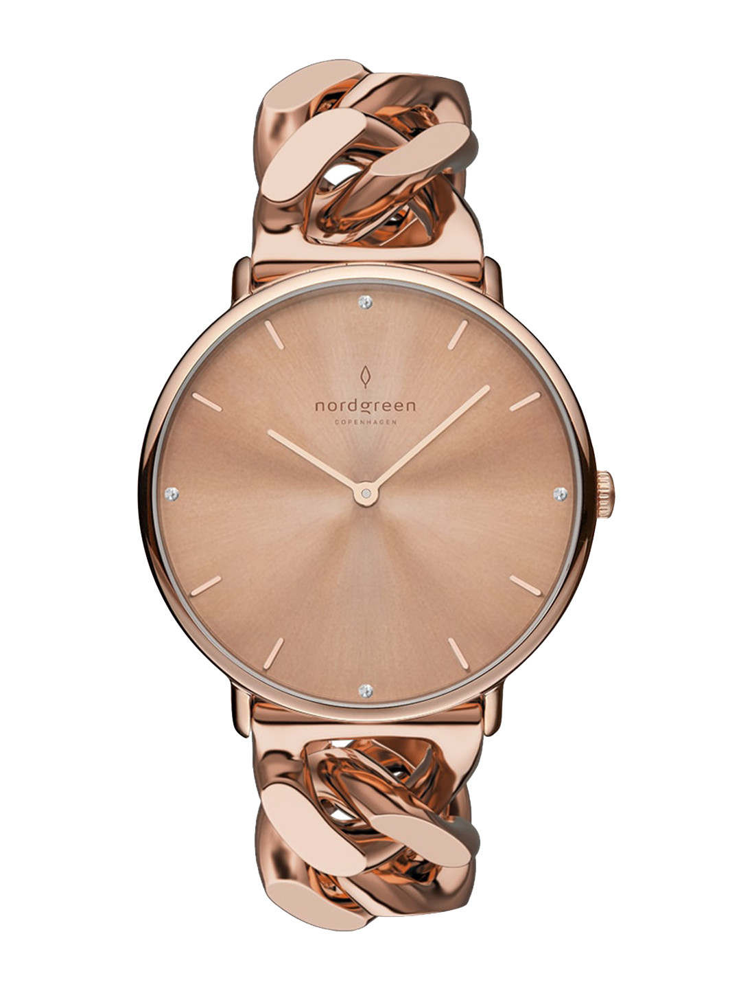 

Nordgreen Native Women Stainless Steel Bracelet Style Straps Watch 5714205044183, Rose gold