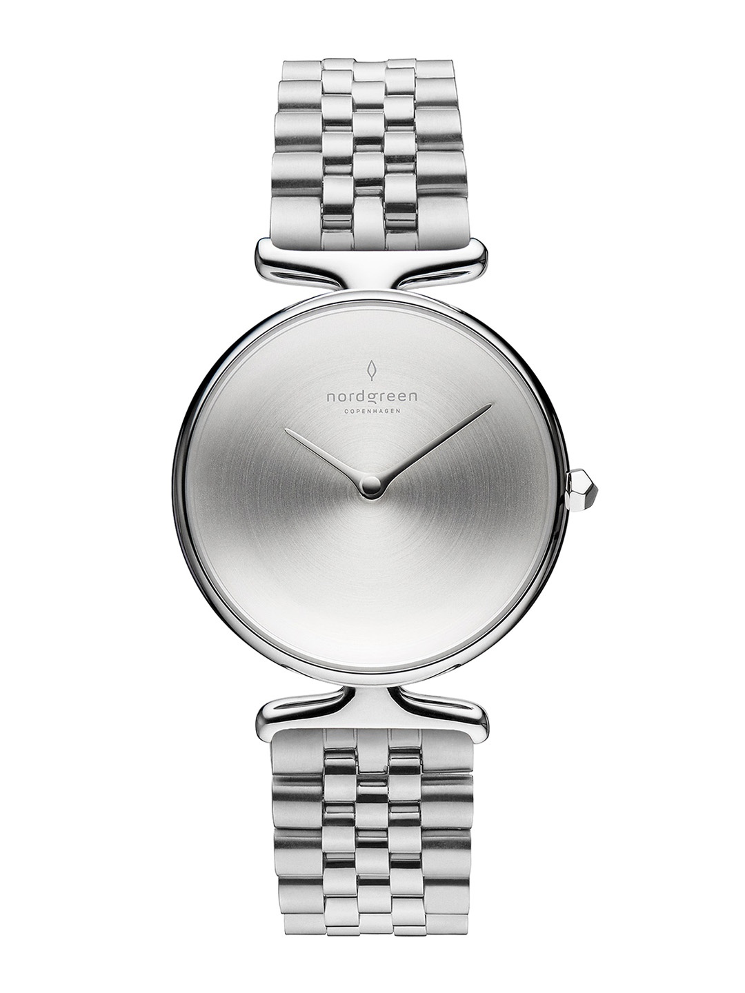 

Nordgreen Unika Women Stainless Steel Bracelet Style Straps Analogue Watch 5714205029996, Silver