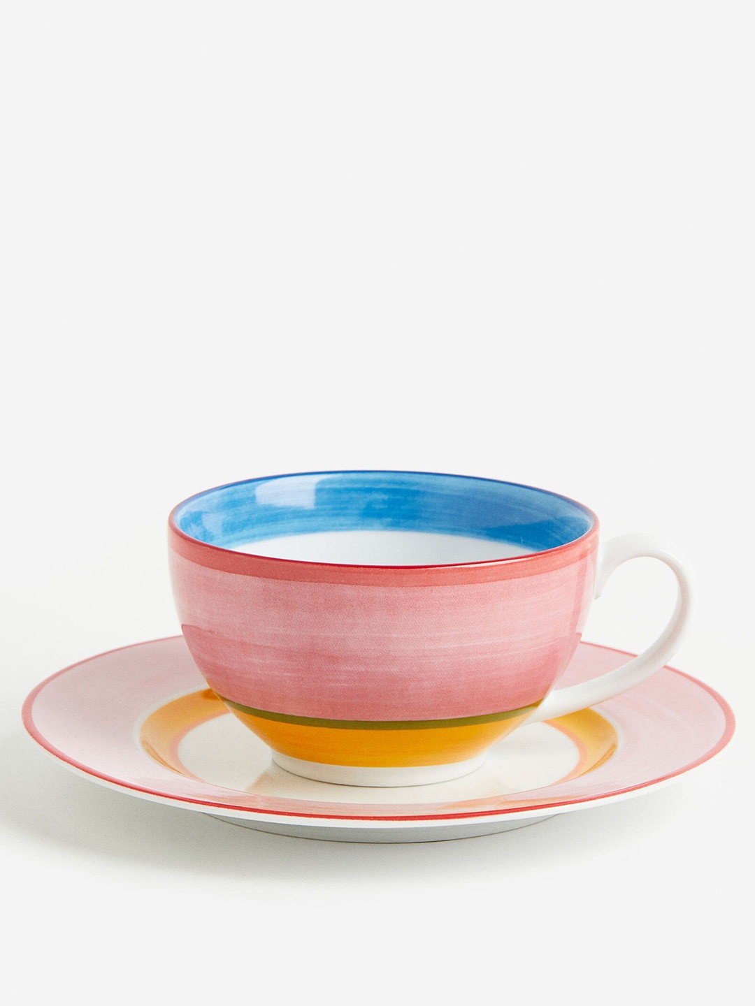 

H&M Pink & Blue Porcelain Mug