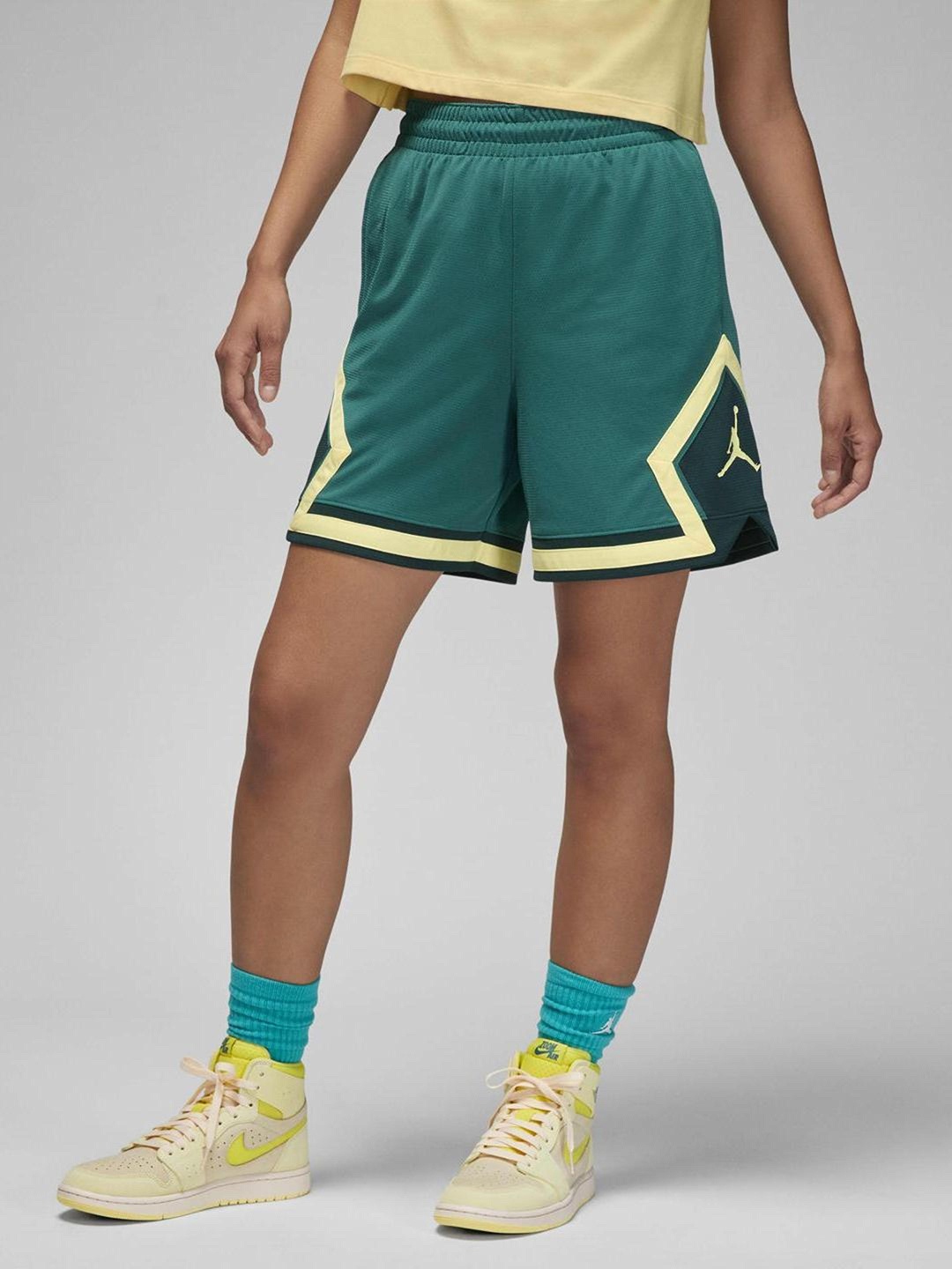 Nike Women Jordan Sport Diamond Shorts, Green
