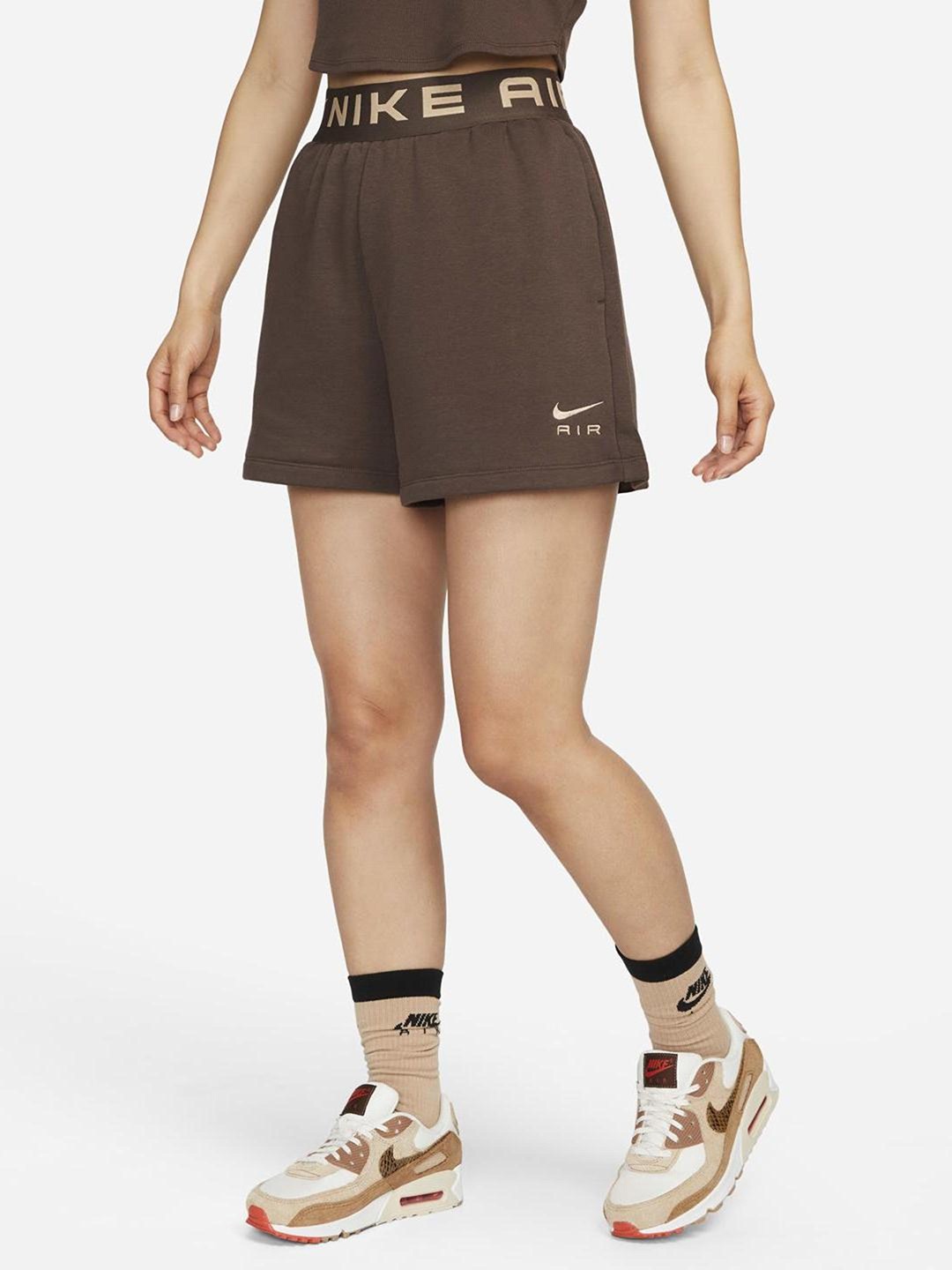 

Nike Women Dri-FIT Zenvy Shorts, Brown