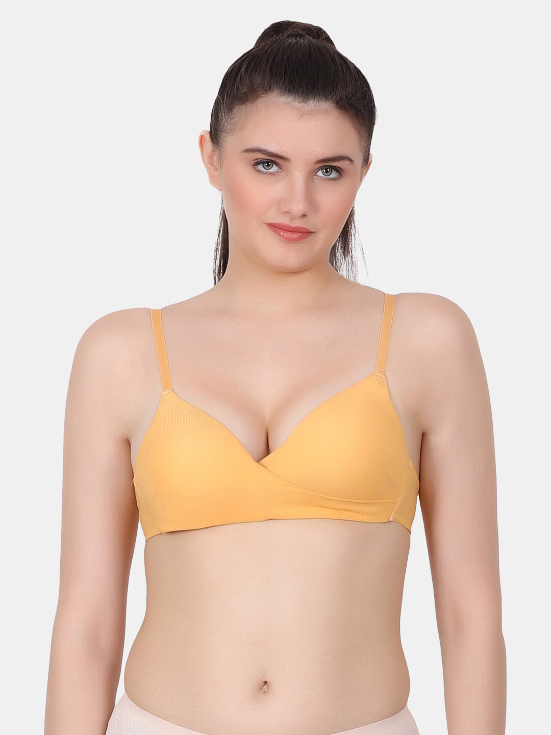 

Amour Secret Full Coverage Lightly Padded Everyday Bra, Yellow