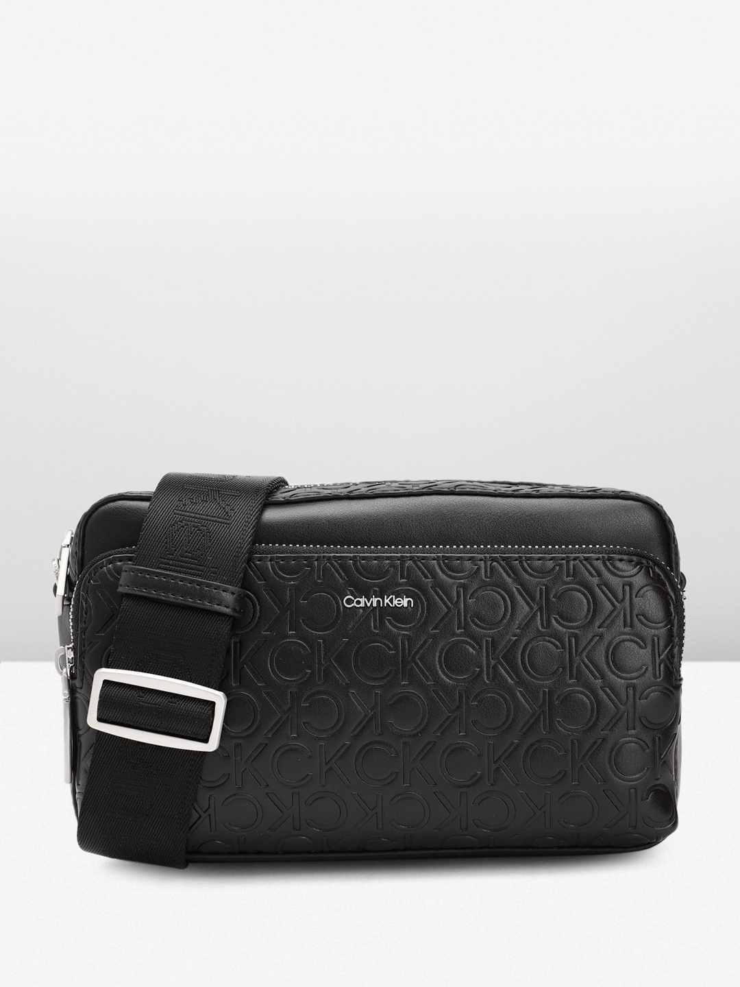 

Calvin Klein Structured Sling Bag, Black