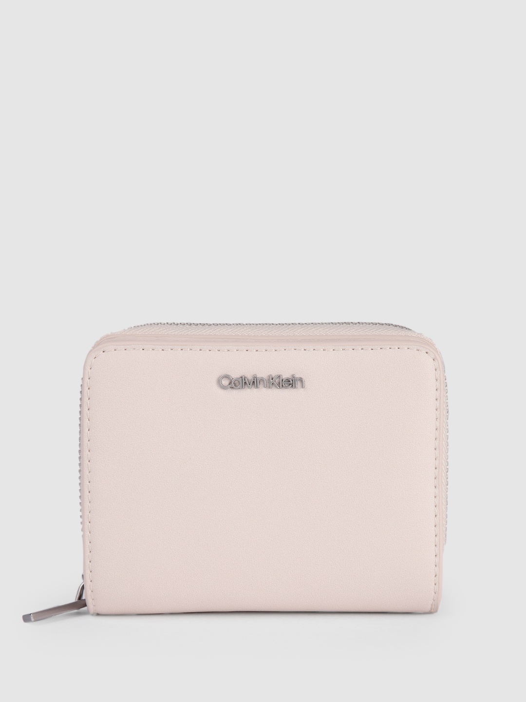 

Calvin Klein Women Solid Two Fold Wallet, Beige