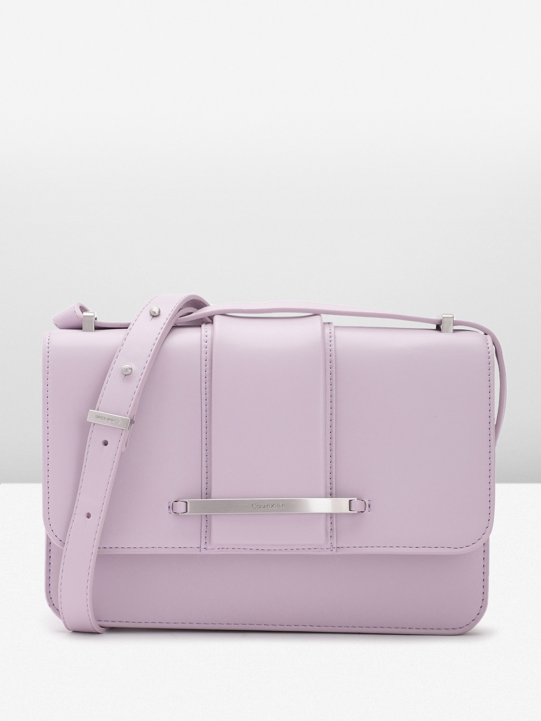 

Calvin Klein Structured Sling Bag, Purple