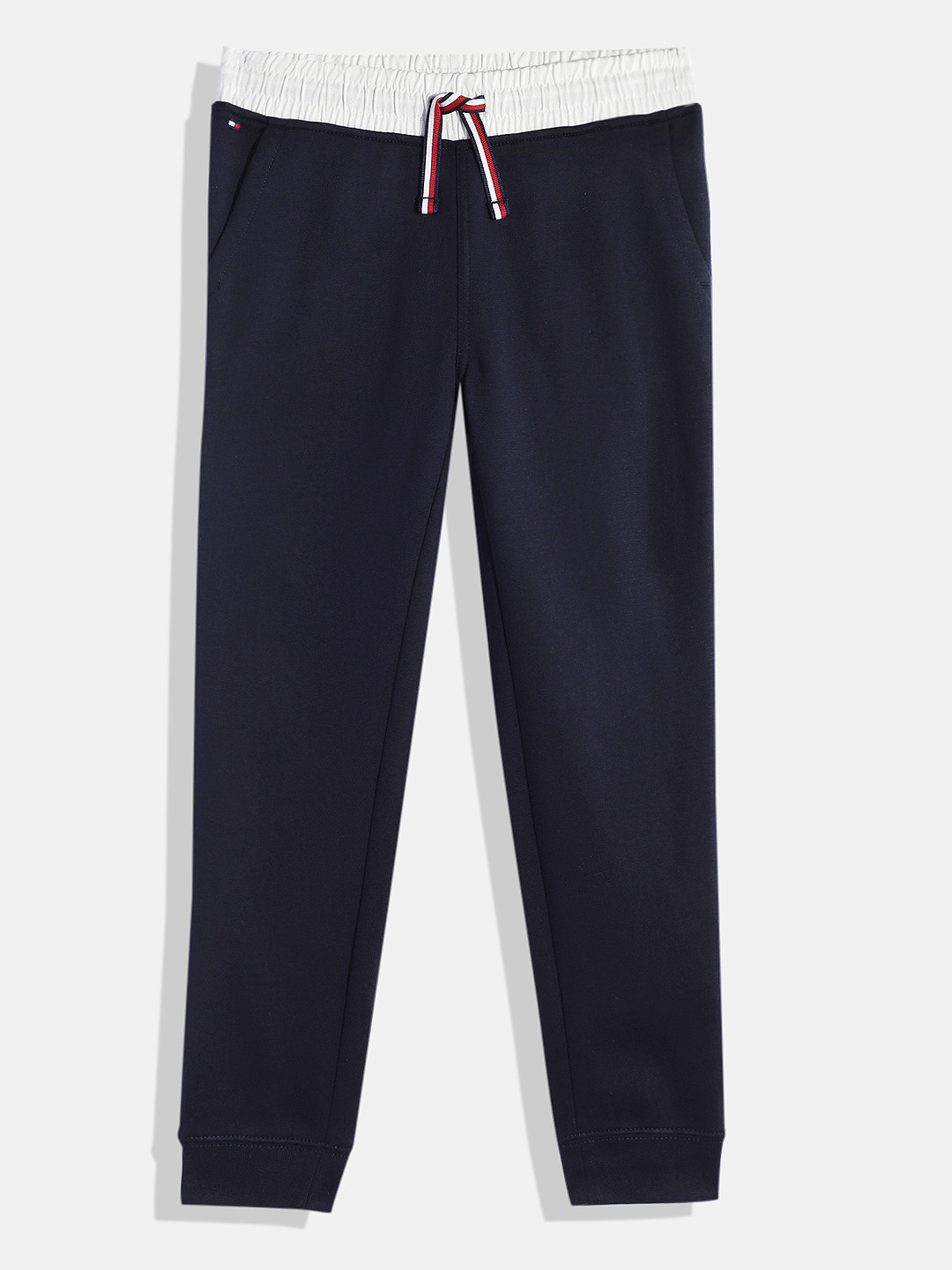 

Tommy Hilfiger Boys Side Stripes Regular Fit Joggers, Navy blue