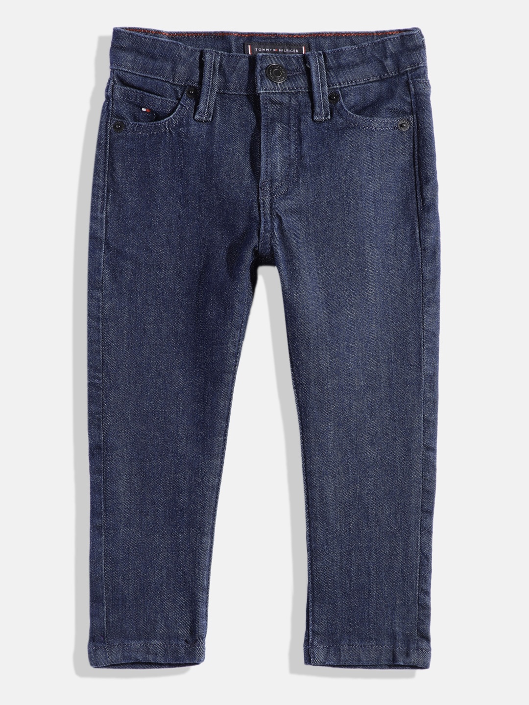 

Tommy Hilfiger Boys Straight Fit Stretchable Jeans, Blue