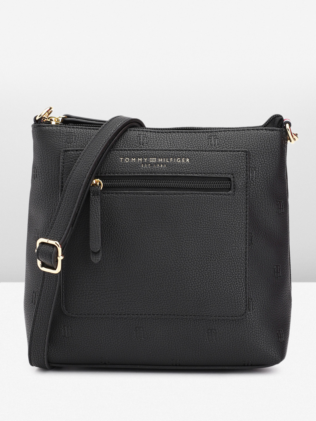 

Tommy Hilfiger Structured Sling Bag, Black