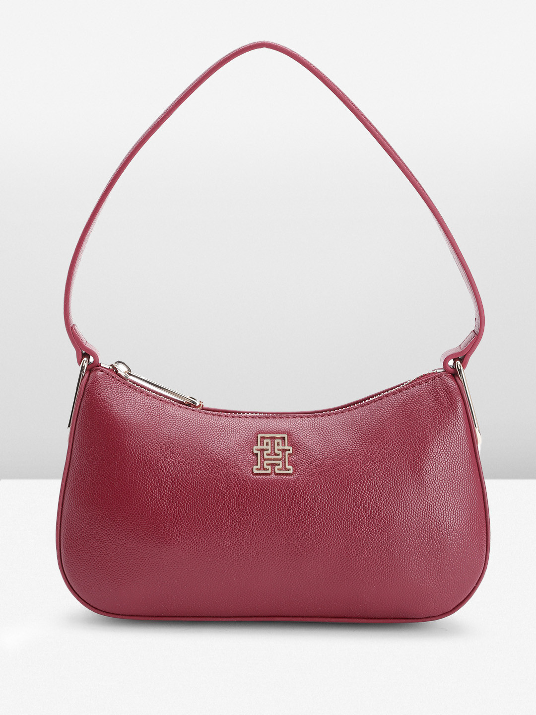 

Tommy Hilfiger Structured Hobo Bag, Red
