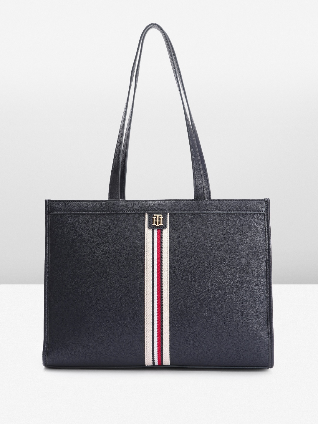 

Tommy Hilfiger MARGOT II Textured Shoulder Bag, Navy blue