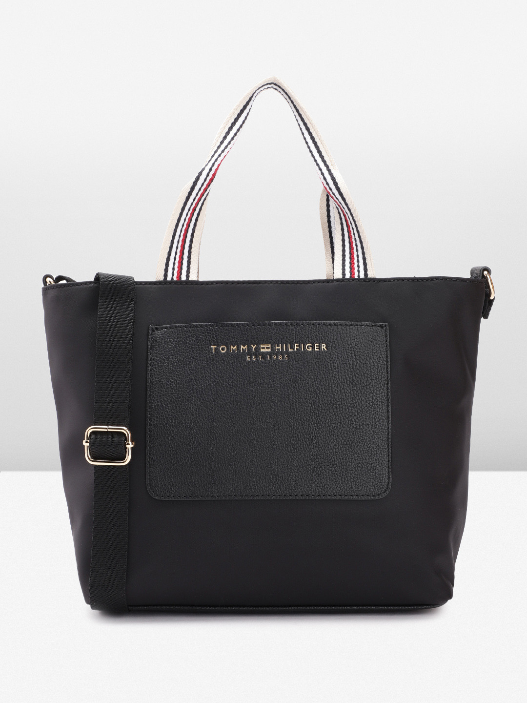

Tommy Hilfiger Structured Handheld Bag, Black