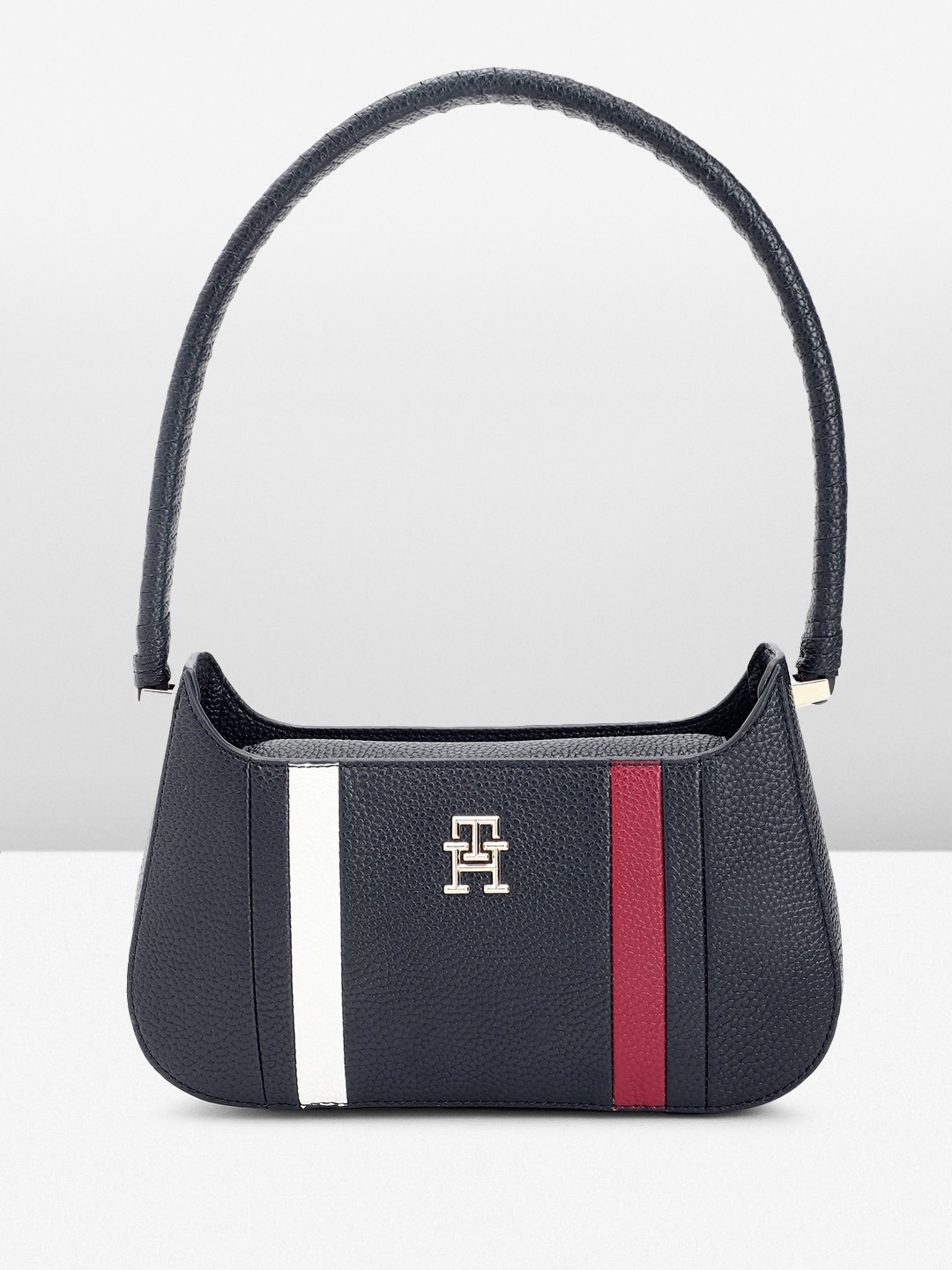 

Tommy Hilfiger Women Solid Handheld Bag, Blue