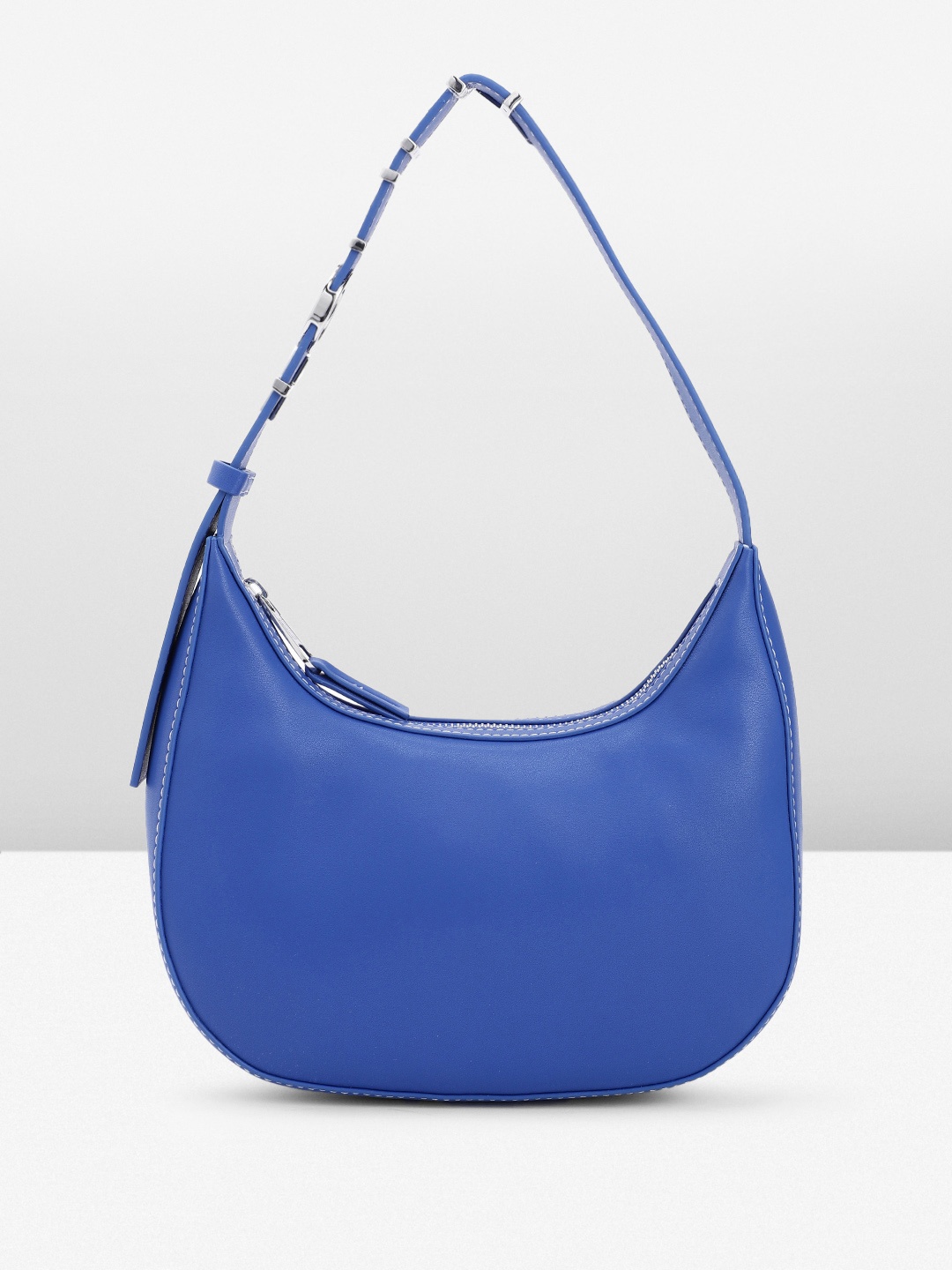

Tommy Hilfiger Solid Structured Shoulder Bag, Blue