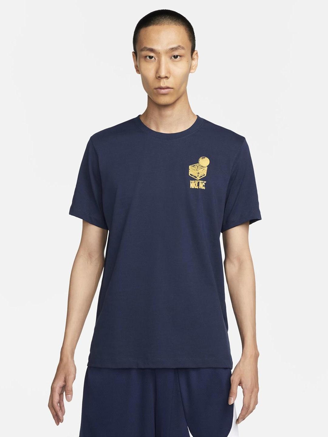 

Nike Men Basketball T-shirt, Navy blue