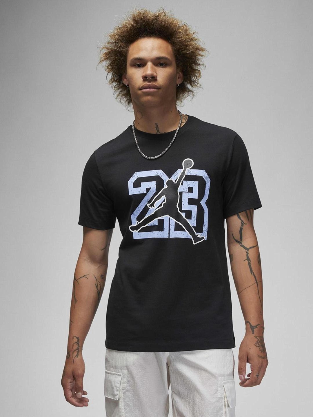

Nike Men Jordan Flight Essentials Printed T-Shirt, Black