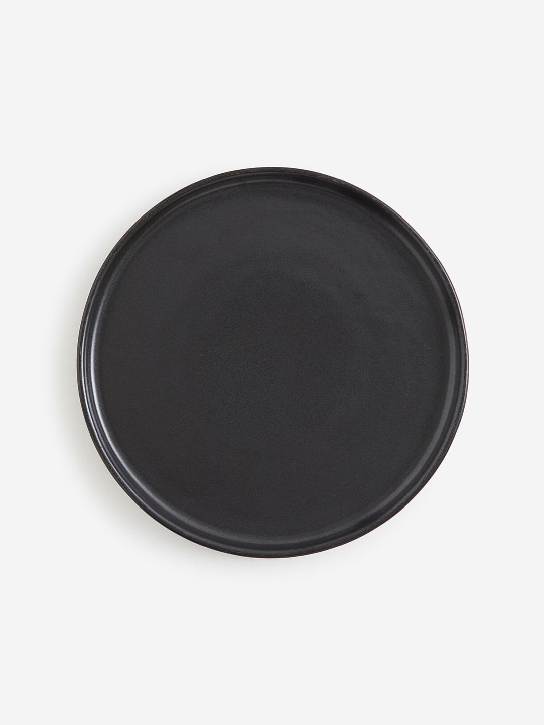 

H&M Black Small Stoneware Plate