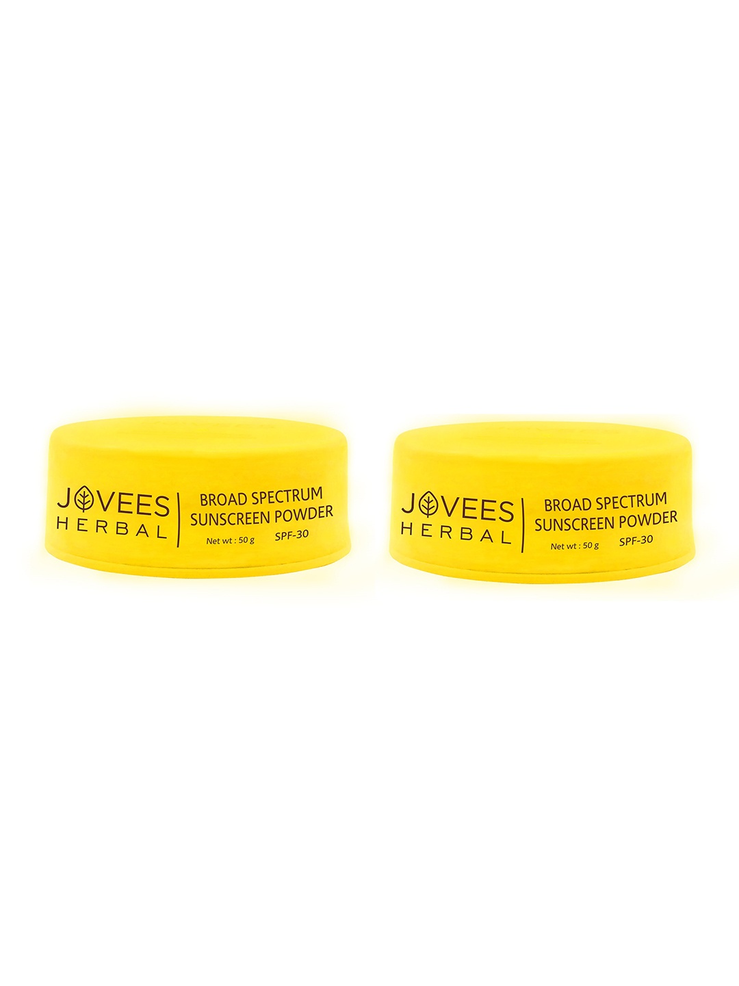 

Jovees Set Of 2 Broad Spectrum Sunscreen Powder With SPF 30 Prevents Sunburns 50gm Each, Off white