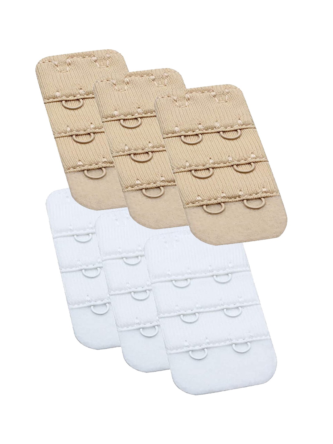 

NOIRA Set Of 6 Bra Extenders, Beige