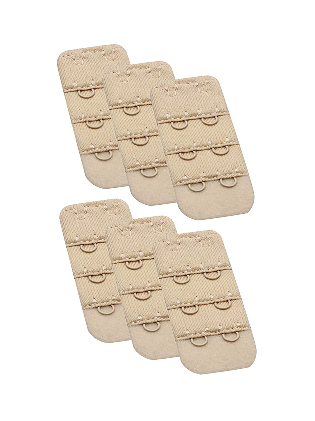 

NOIRA Set Of 6 Bra Extenders, Beige