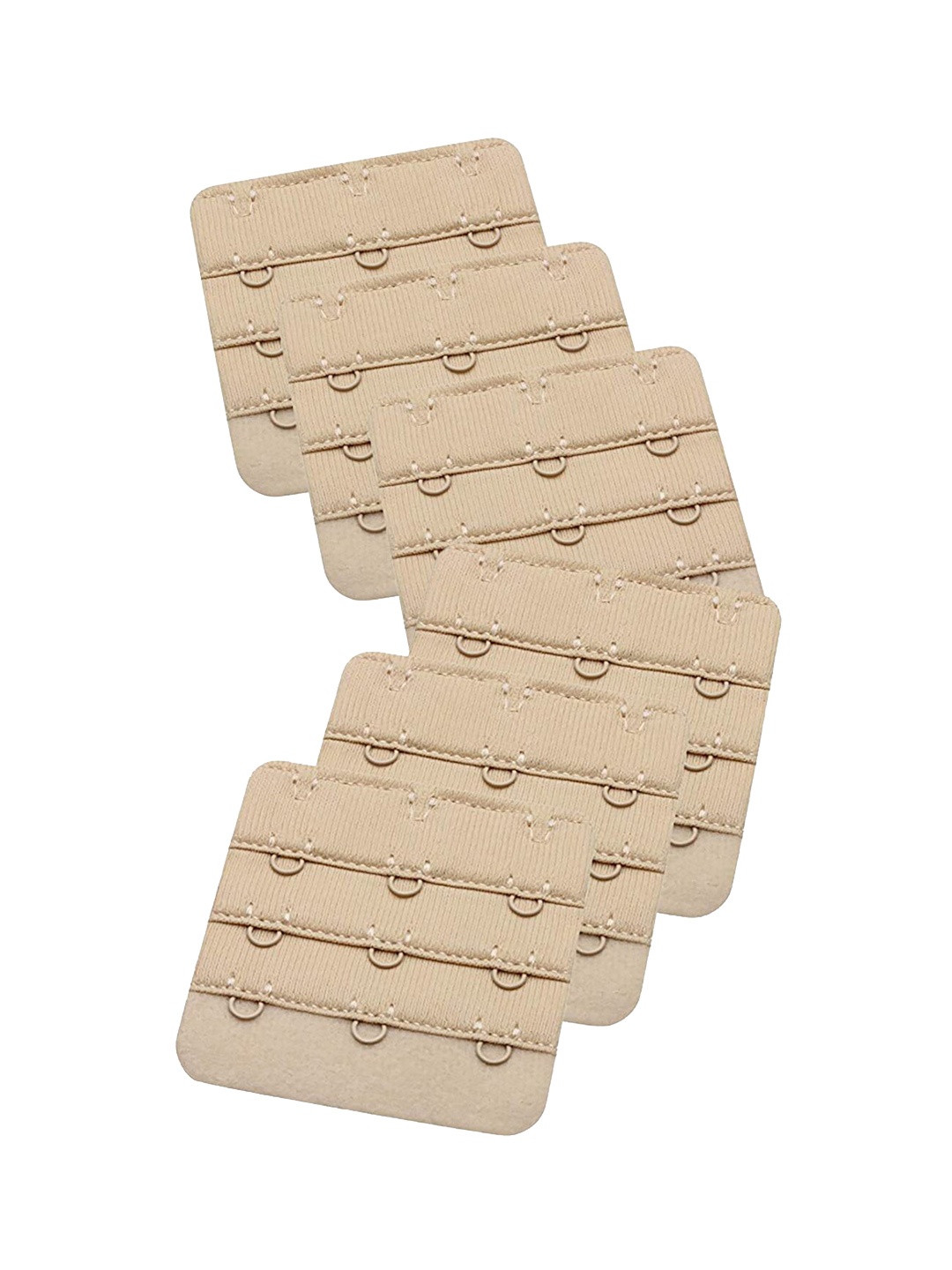 

NOIRA Set Of 6 Bra Extenders, Beige