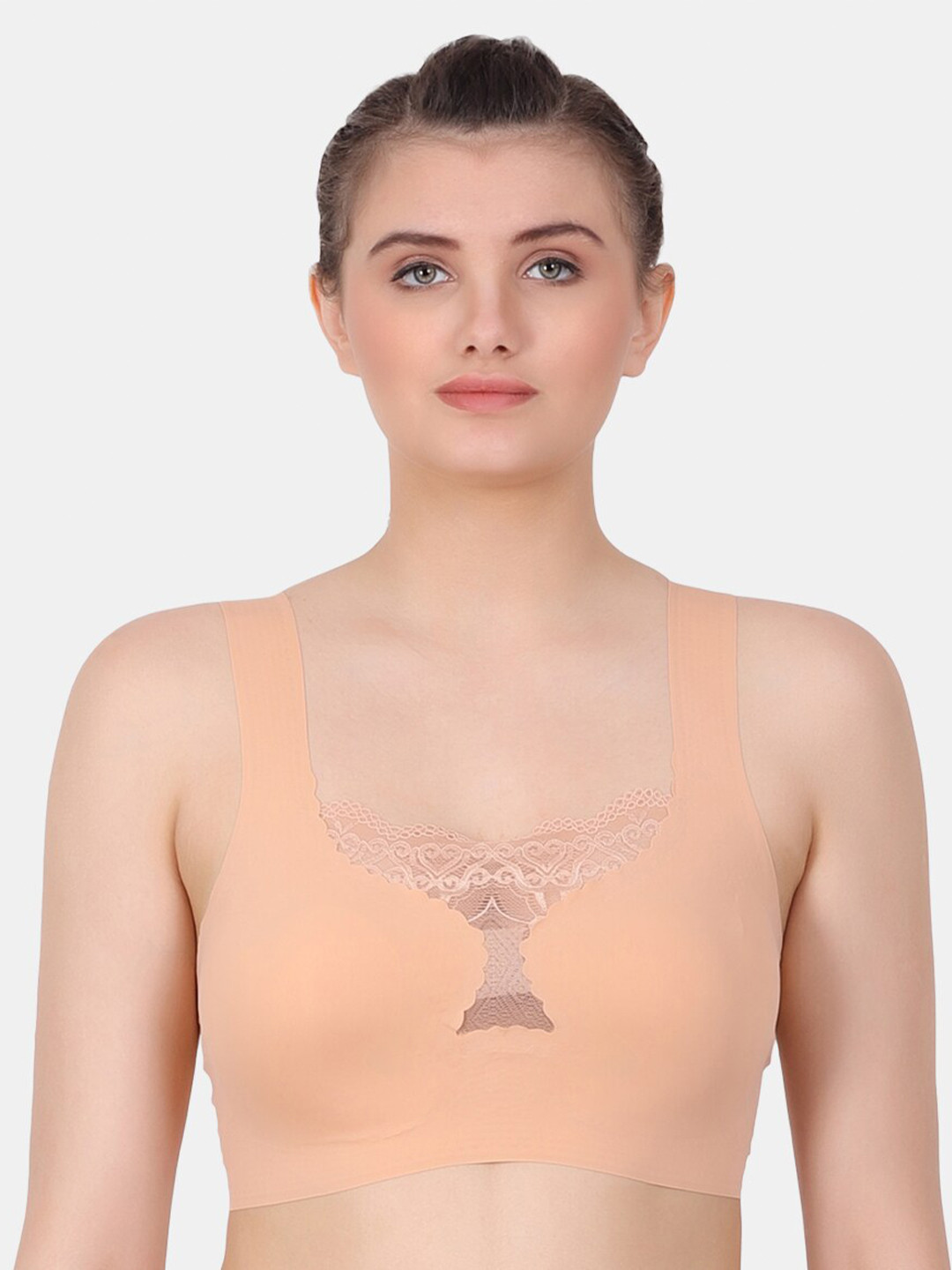 

Amour Secret Full Coverage Bra with All Day Comfort, Nude