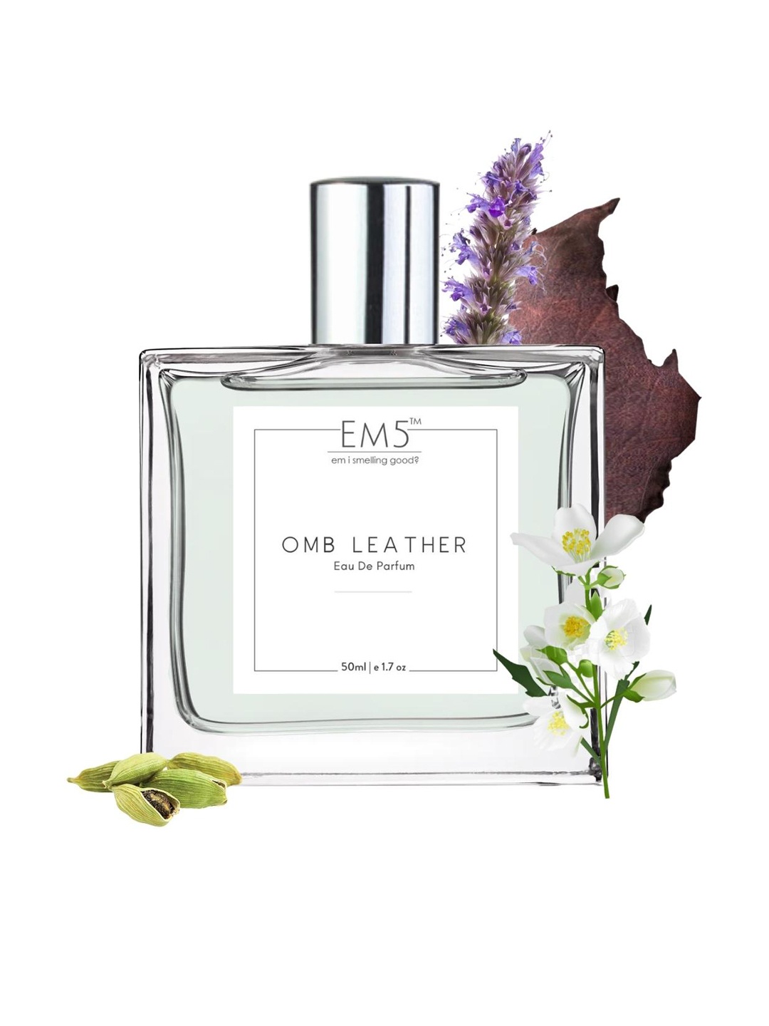 

EM5 OMB Leather Eau De Parfum - 50ml, Transparent