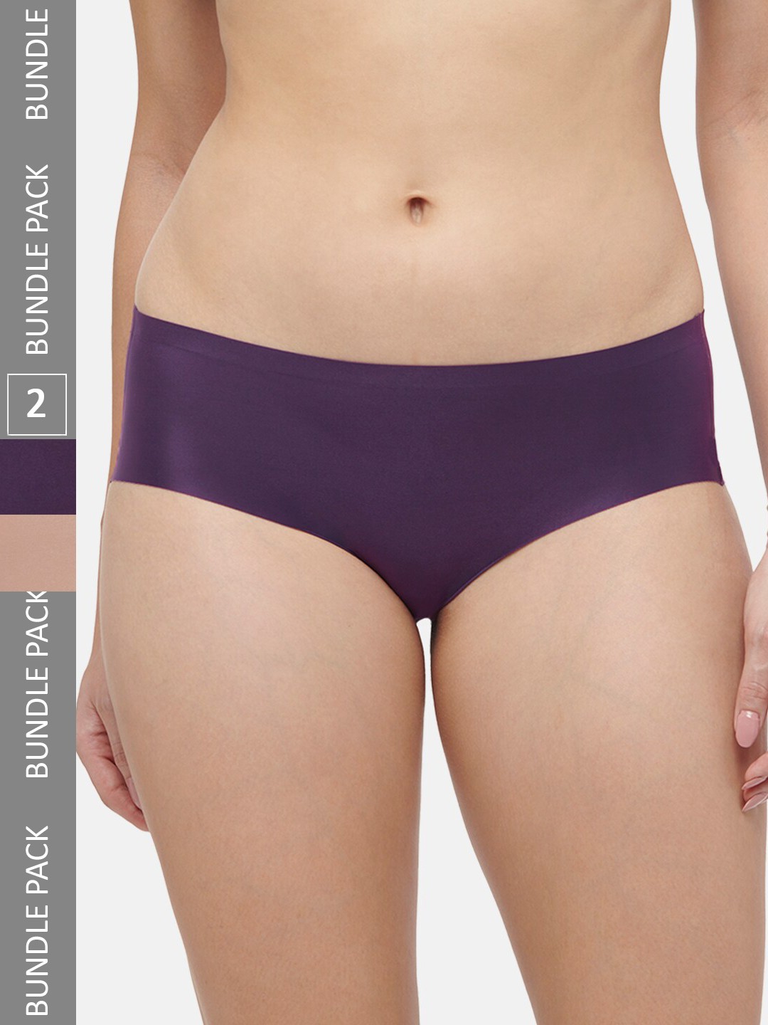 

Triumph Women Pack Of 2 Hipster Briefs M000517 8I, Purple