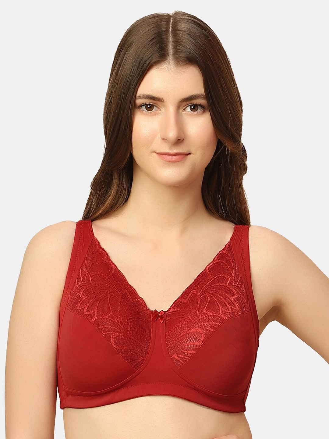 

Triumph Non-Padded Non-Wired Everyday Bra All Day Comfort, Red