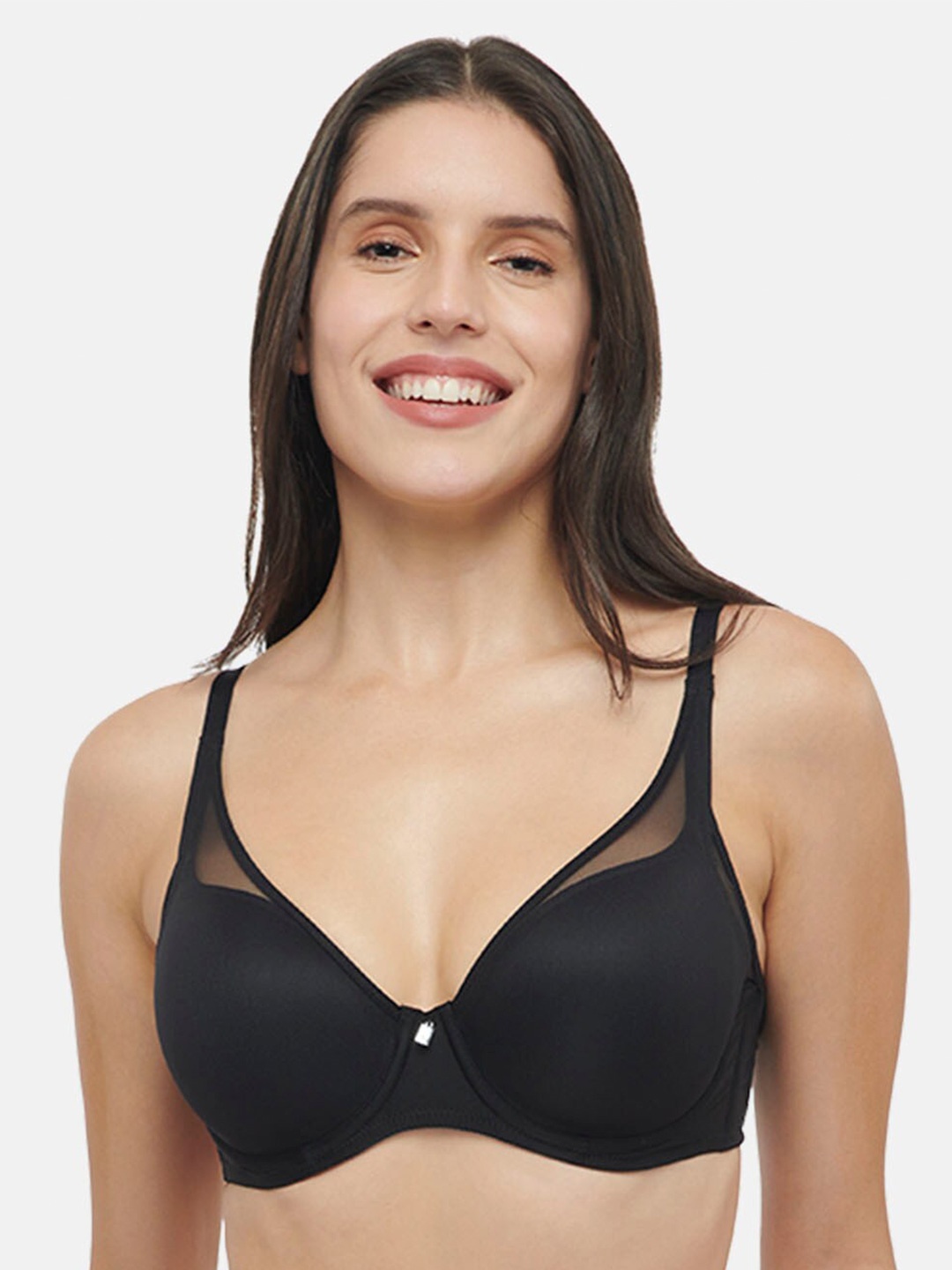 

Triumph Lightly Padded Non-Wired T-Shirt Bra All Day Comfort, Black