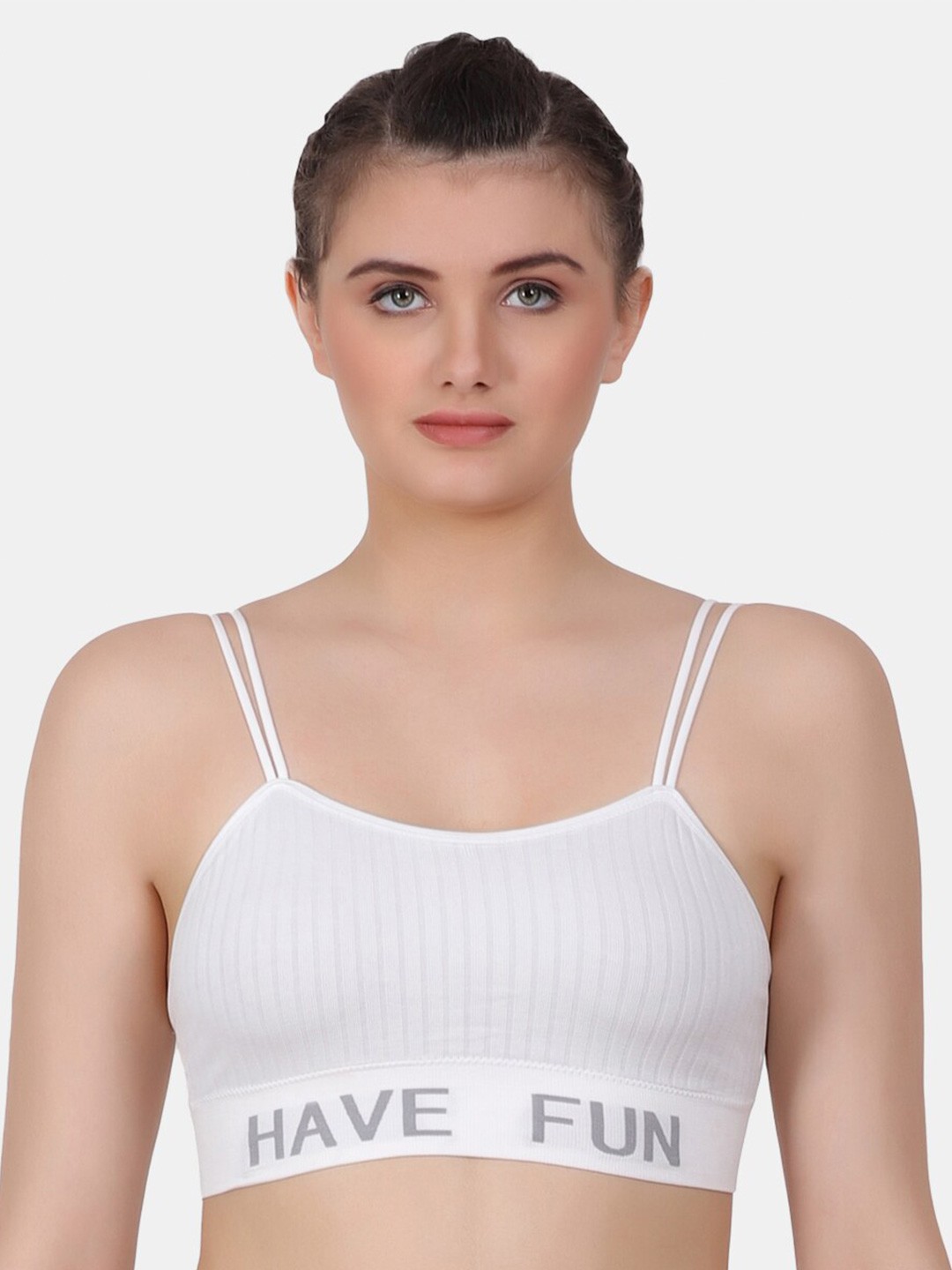 

Amour Secret Lightly Padded Full Coverage Bra with All Day Comfort, White