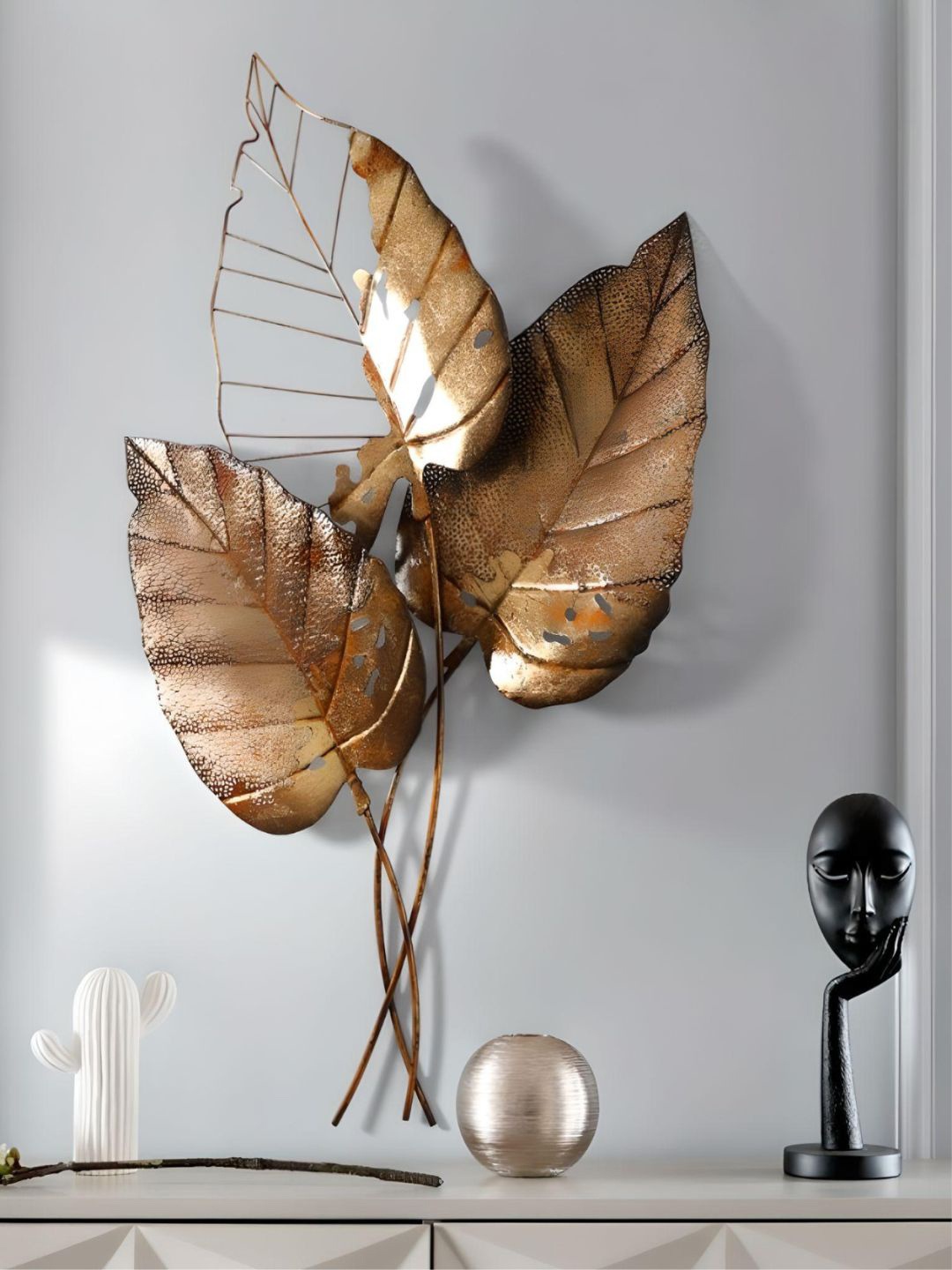 

The Art House Brown Metal Wall Decor