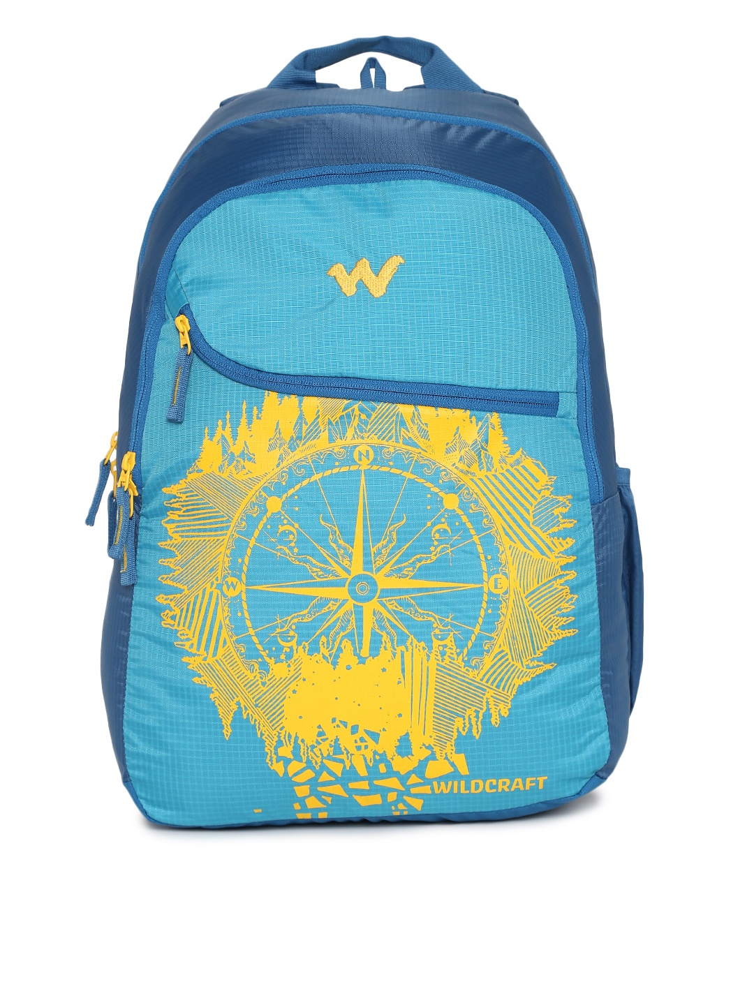 

Wildcraft 3 Wild Unisex Blue Graphic Backpack