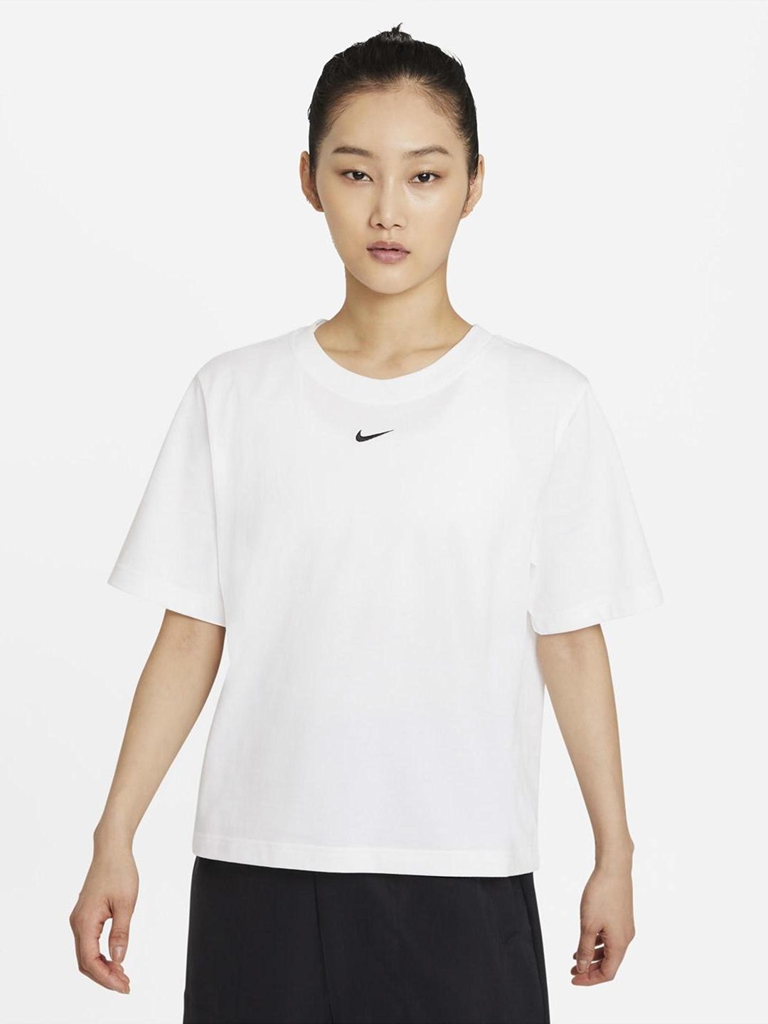 

Nike Pure Cotton SW Essentials Boxy Fit Pure Cotton T-shirt, White