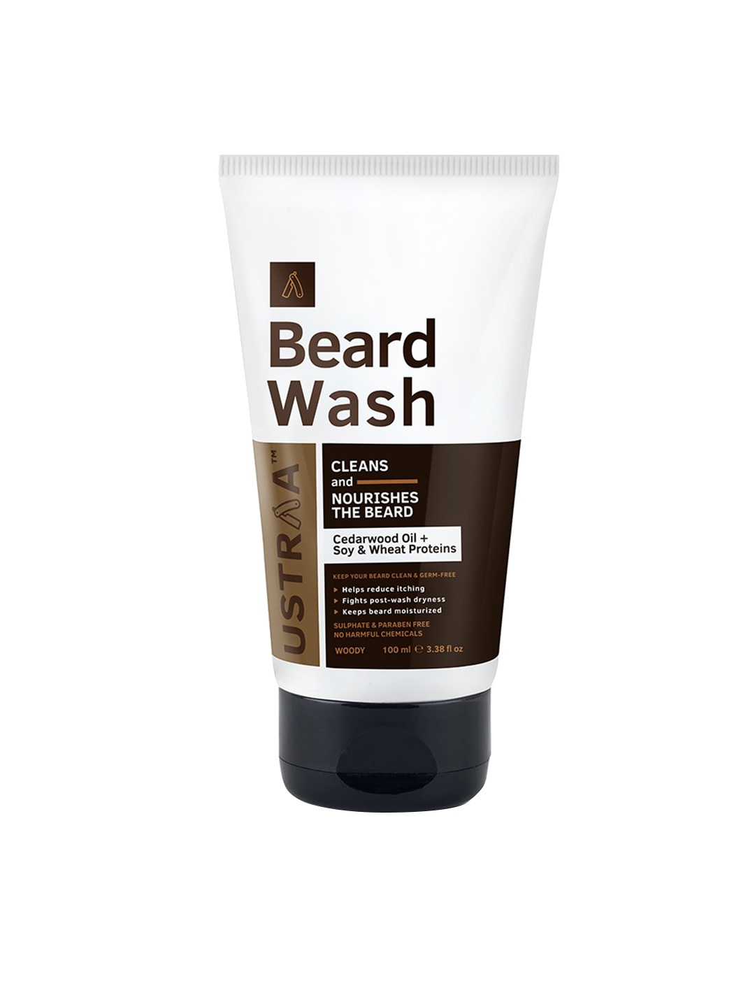 

Nourishing Beard Wash With Cedarwood & Wheat Proteins - 100ml, Brown