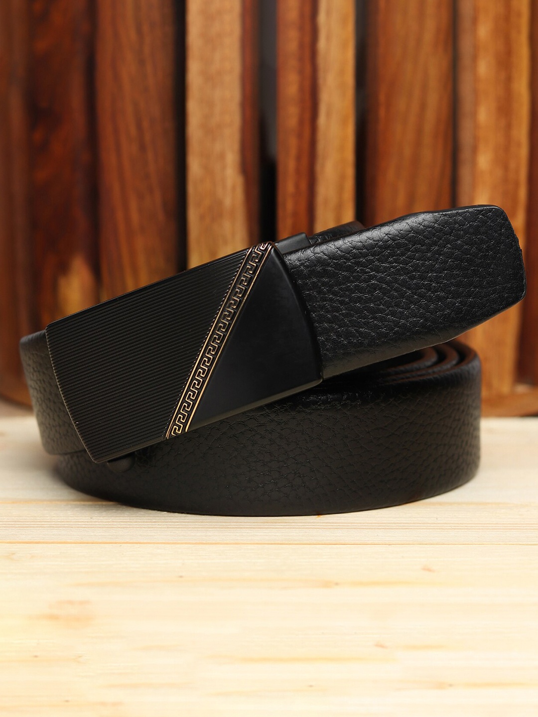 

Kastner Men Slider Buckle Belt, Black