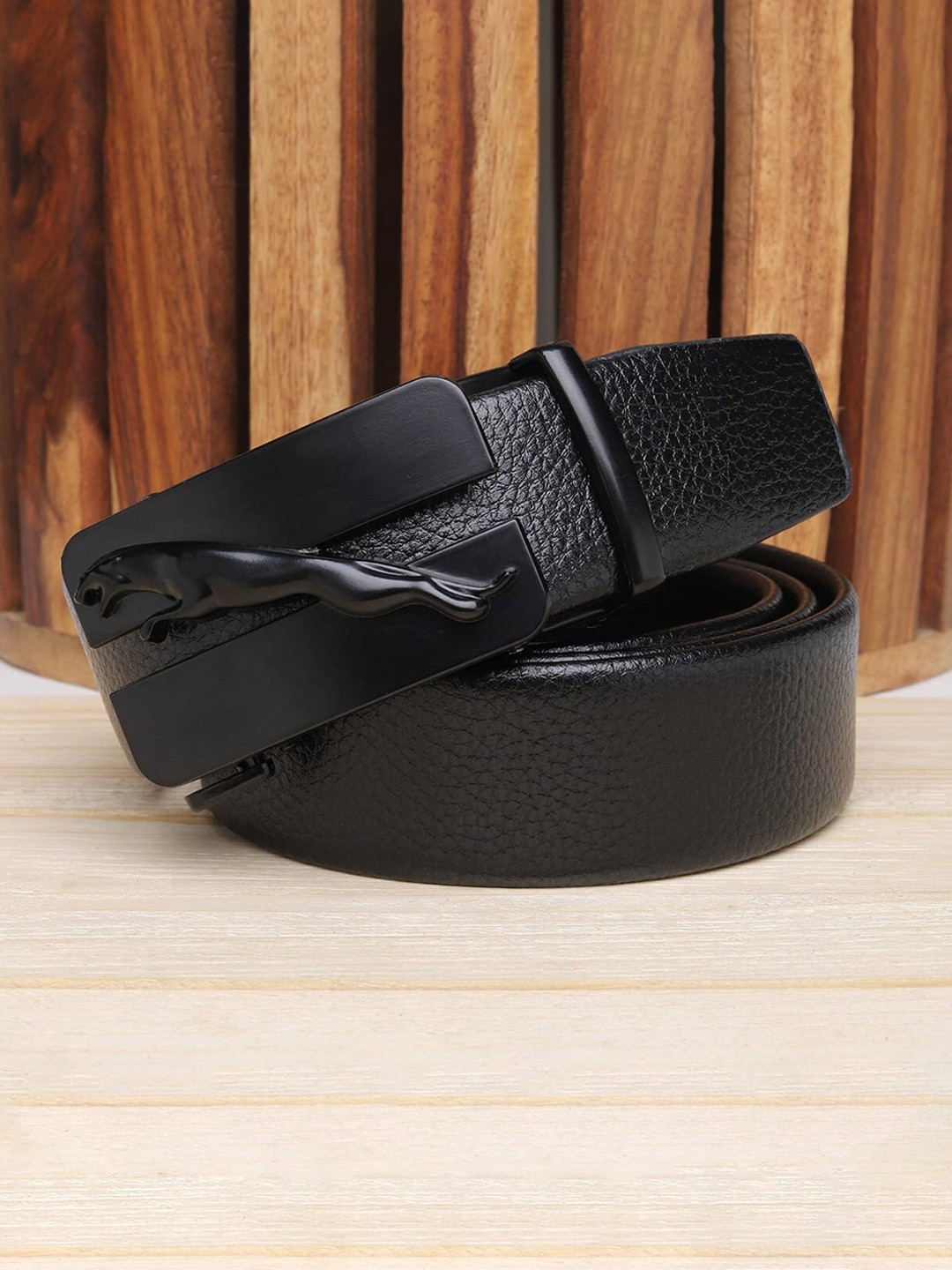 

Kastner Men Textured Formal Belt, Black