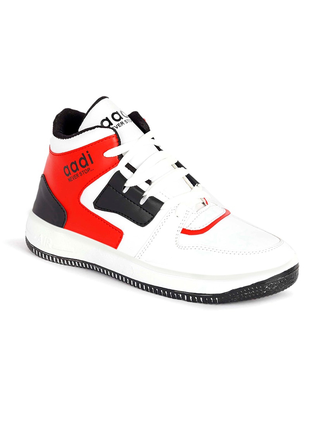 

aadi Men Colourblocked Moisture Wicking Comfort Insole Basics Sneakers, White