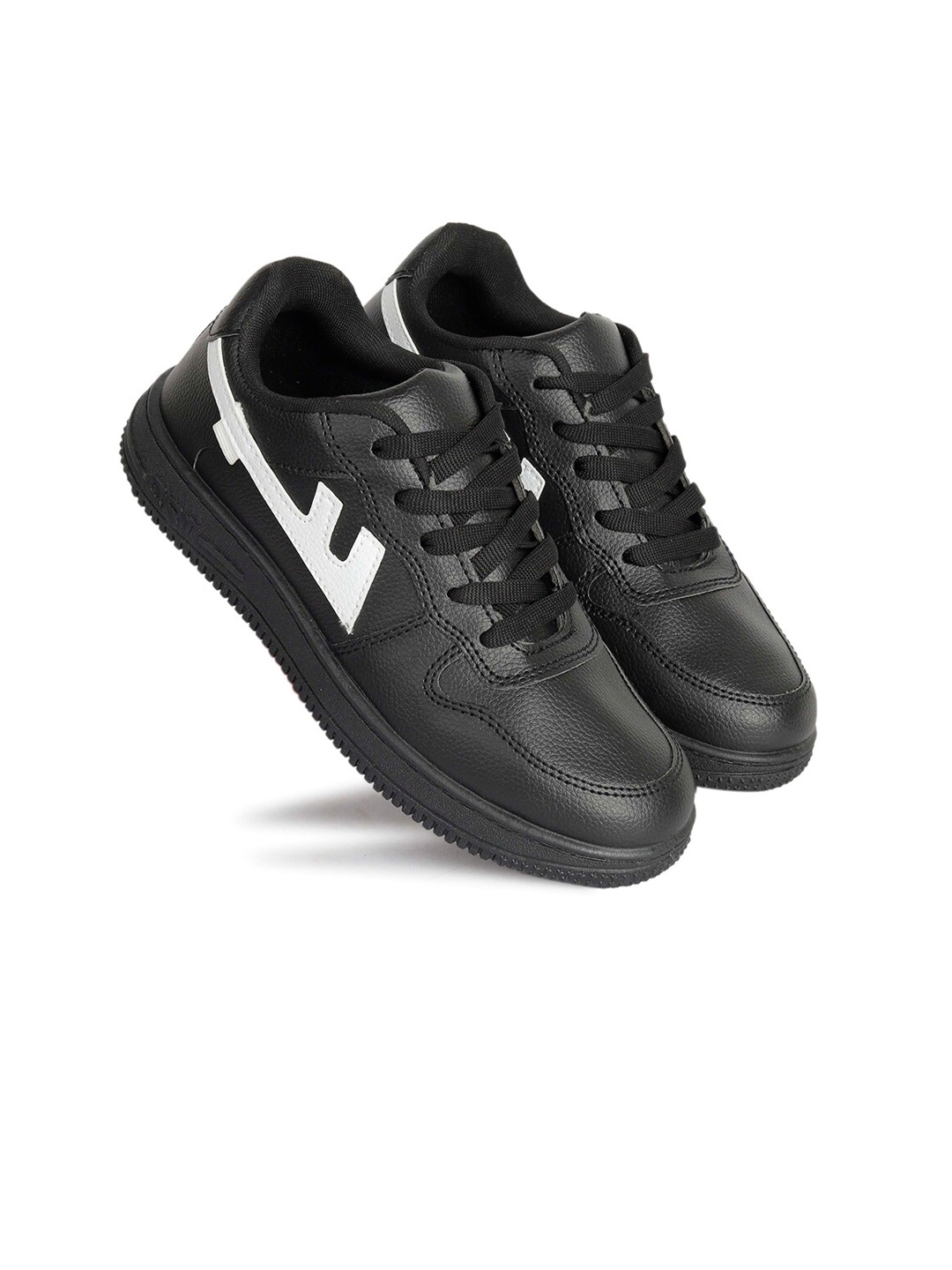 

aadi Men Textured Moisture Wicking Sneakers, Black