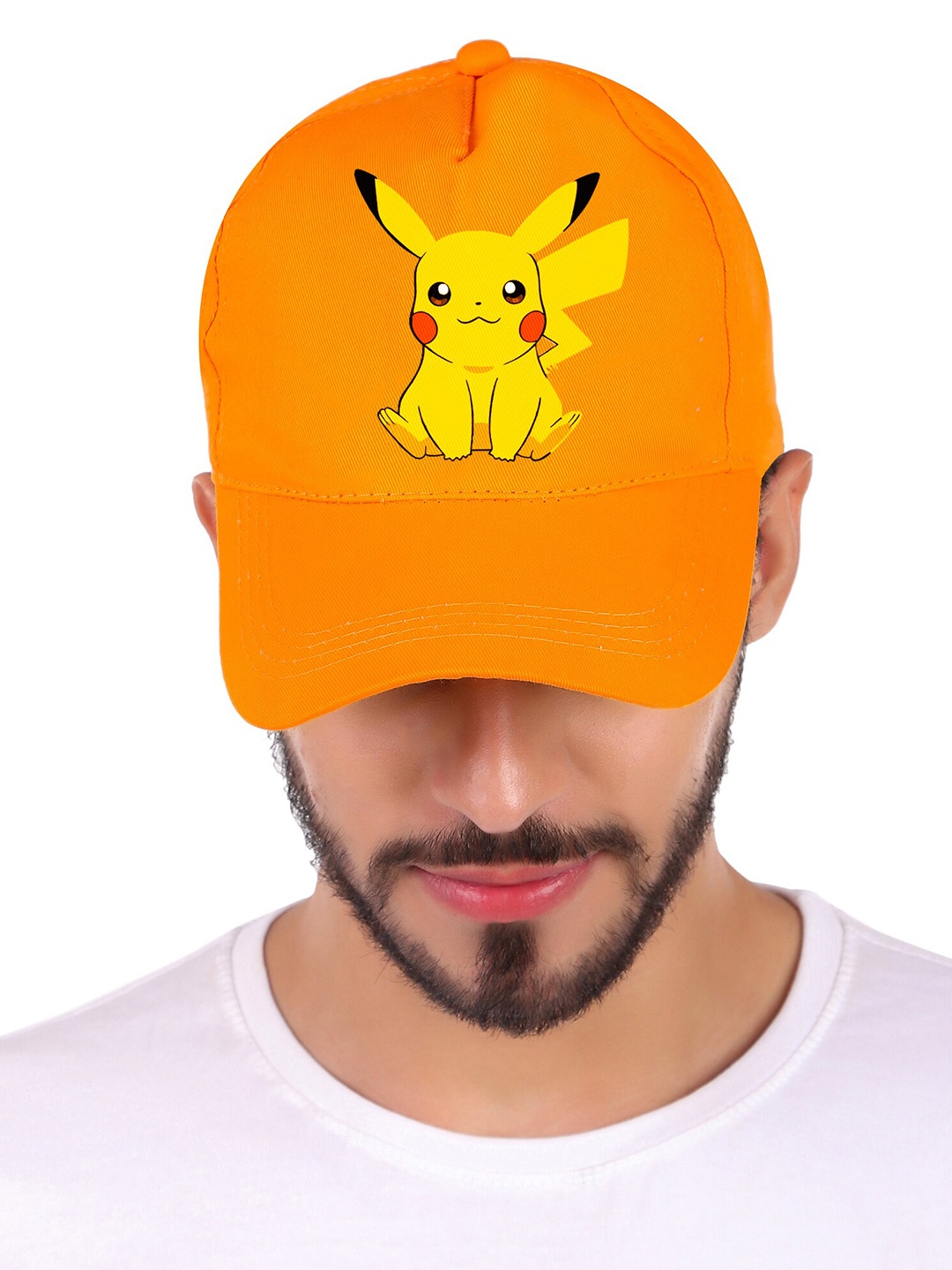 

Knotyy Unisex Printed Baseball Cap, Yellow